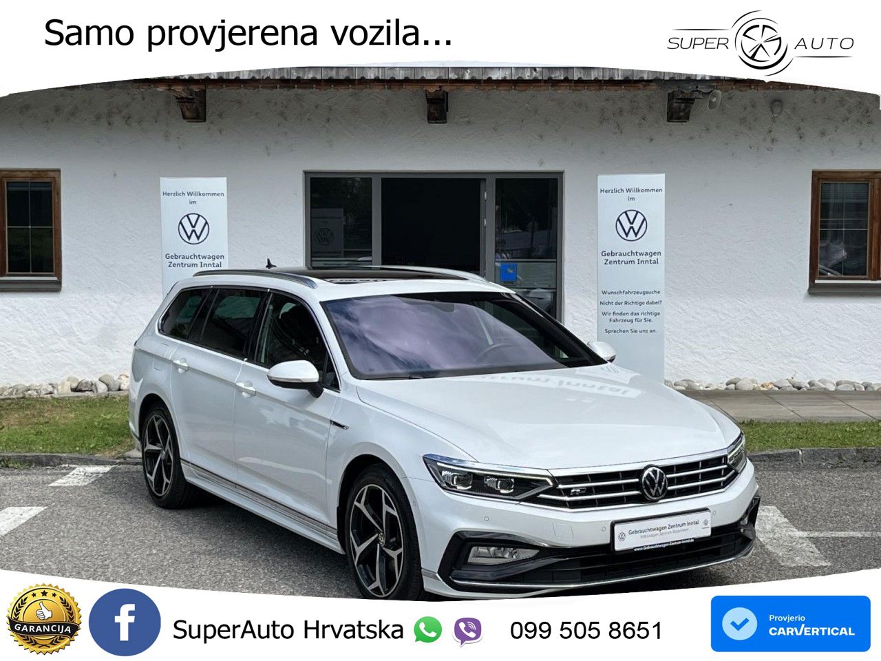 Volkswagen Passat Variant 2.0 TDI (200 KS) 4MOTION DSG R-Line LED+GR SJED+ACC