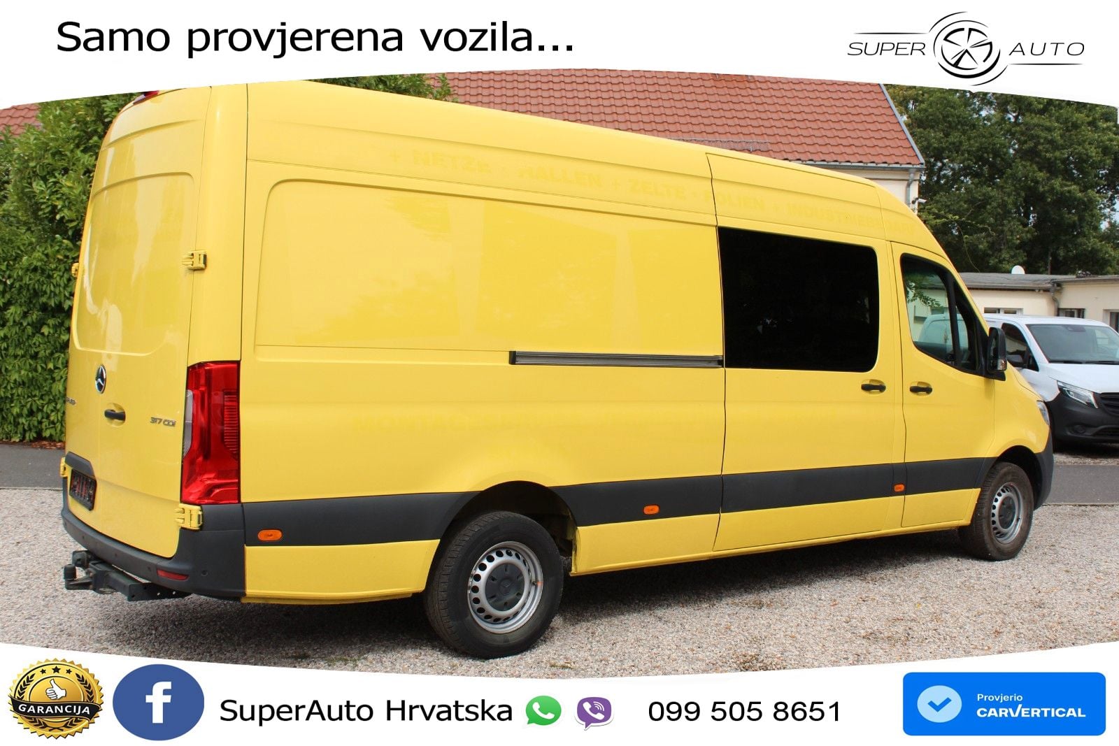 Mercedes-Benz Sprinter 317  Mixto 170 KS