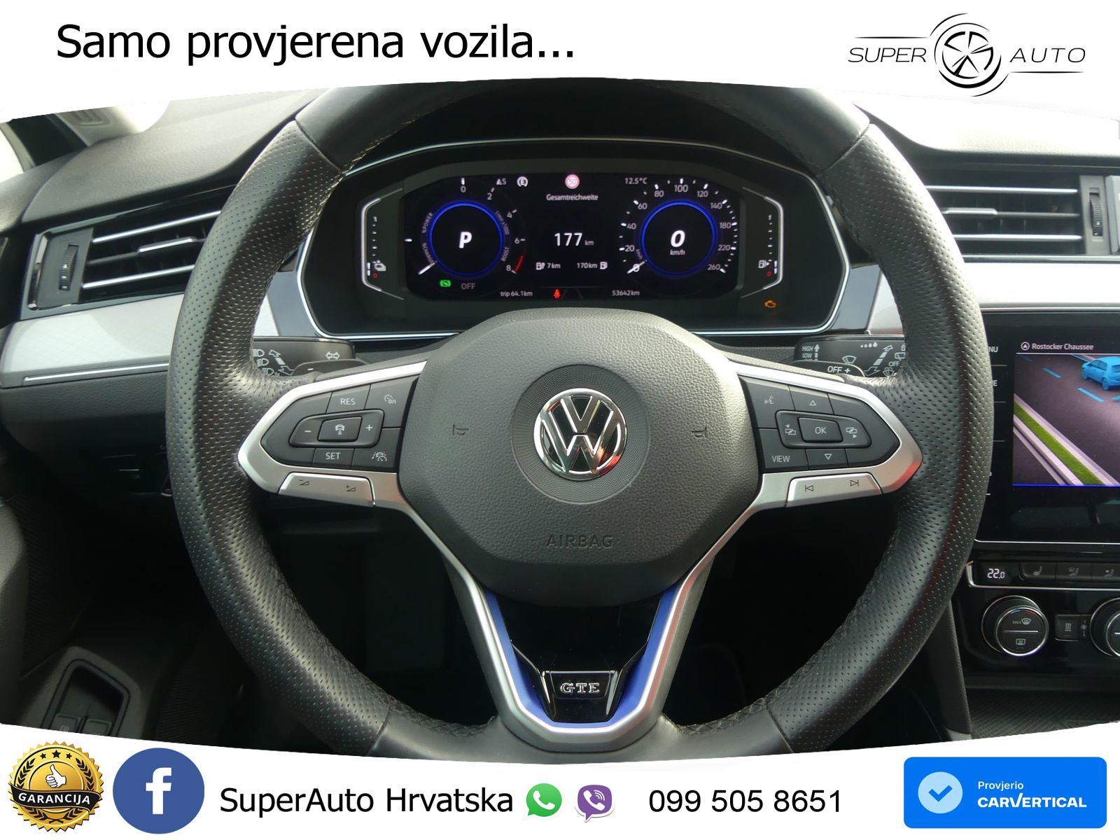 Volkswagen Passat Variant GTE 1.4 TSI (218 KS) DSG LED+GR SJED+ACC
