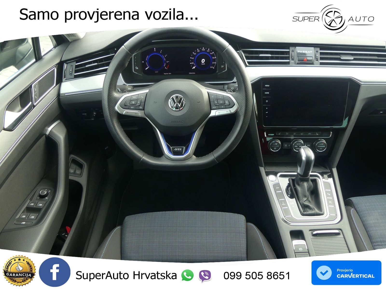 Volkswagen Passat Variant GTE 1.4 TSI (218 KS) DSG LED+GR SJED+ACC