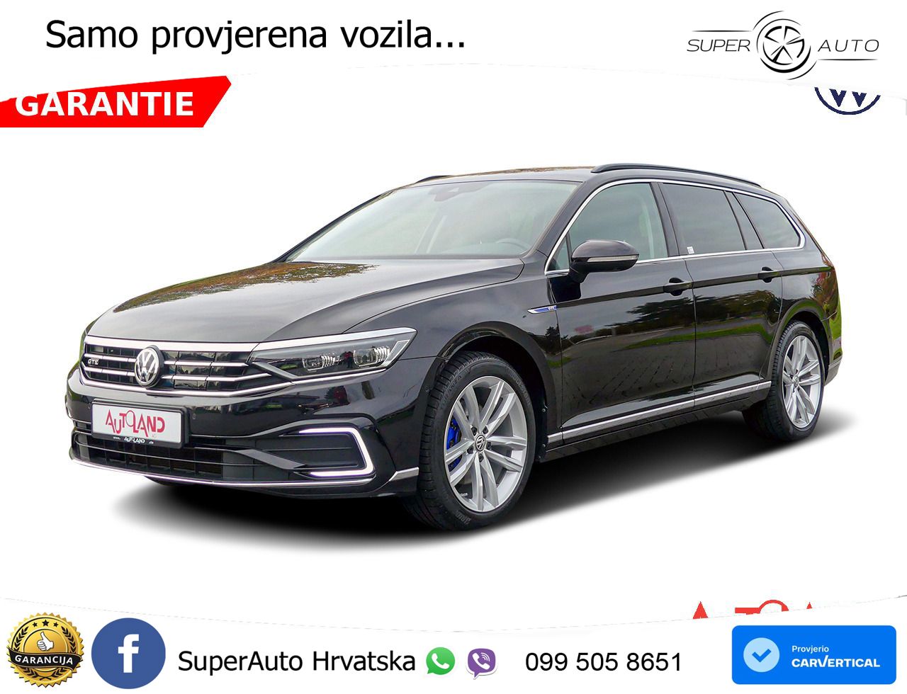 Volkswagen Passat Variant GTE 1.4 TSI (218 KS) DSG LED+GR SJED+ACC