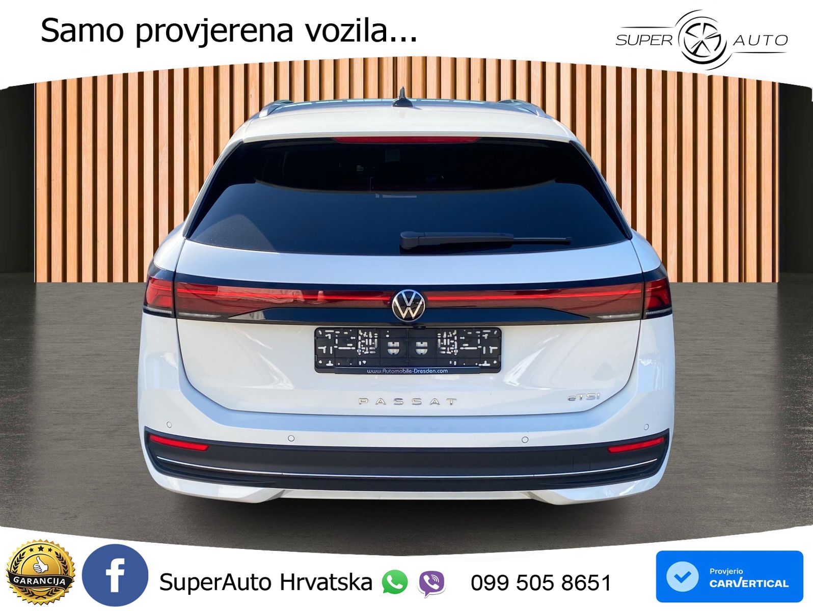 Volkswagen Passat Variant 1.5 eTSI (150 KS) DSG LED+GR SJED+ACC