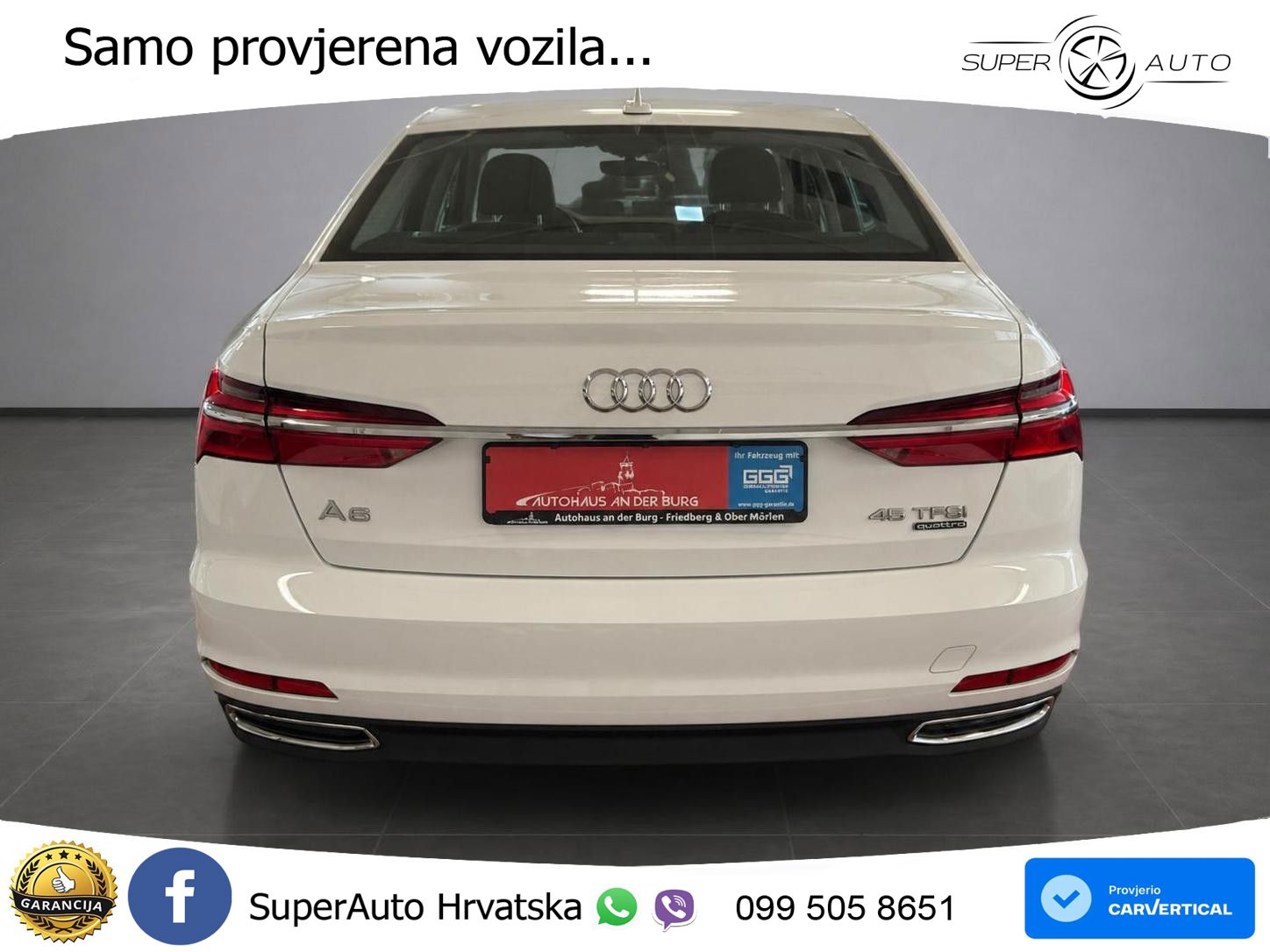 Audi A6 45 TFSI (265 KS) quattro ultra S tronic