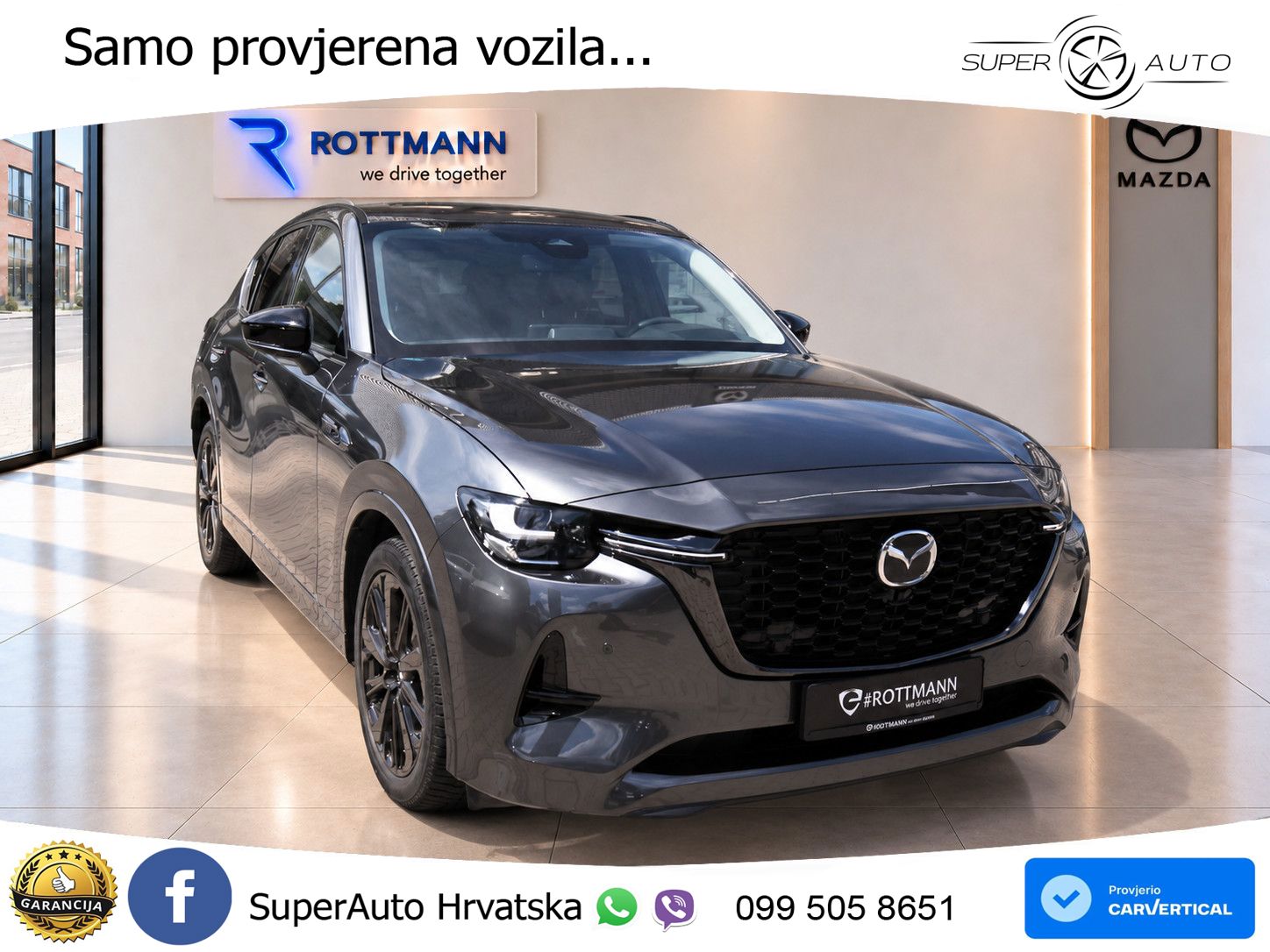Mazda CX-60 2.5 e-Skyactiv (328 KS) AWD Automatic MATRIX+GR SJED+KAM