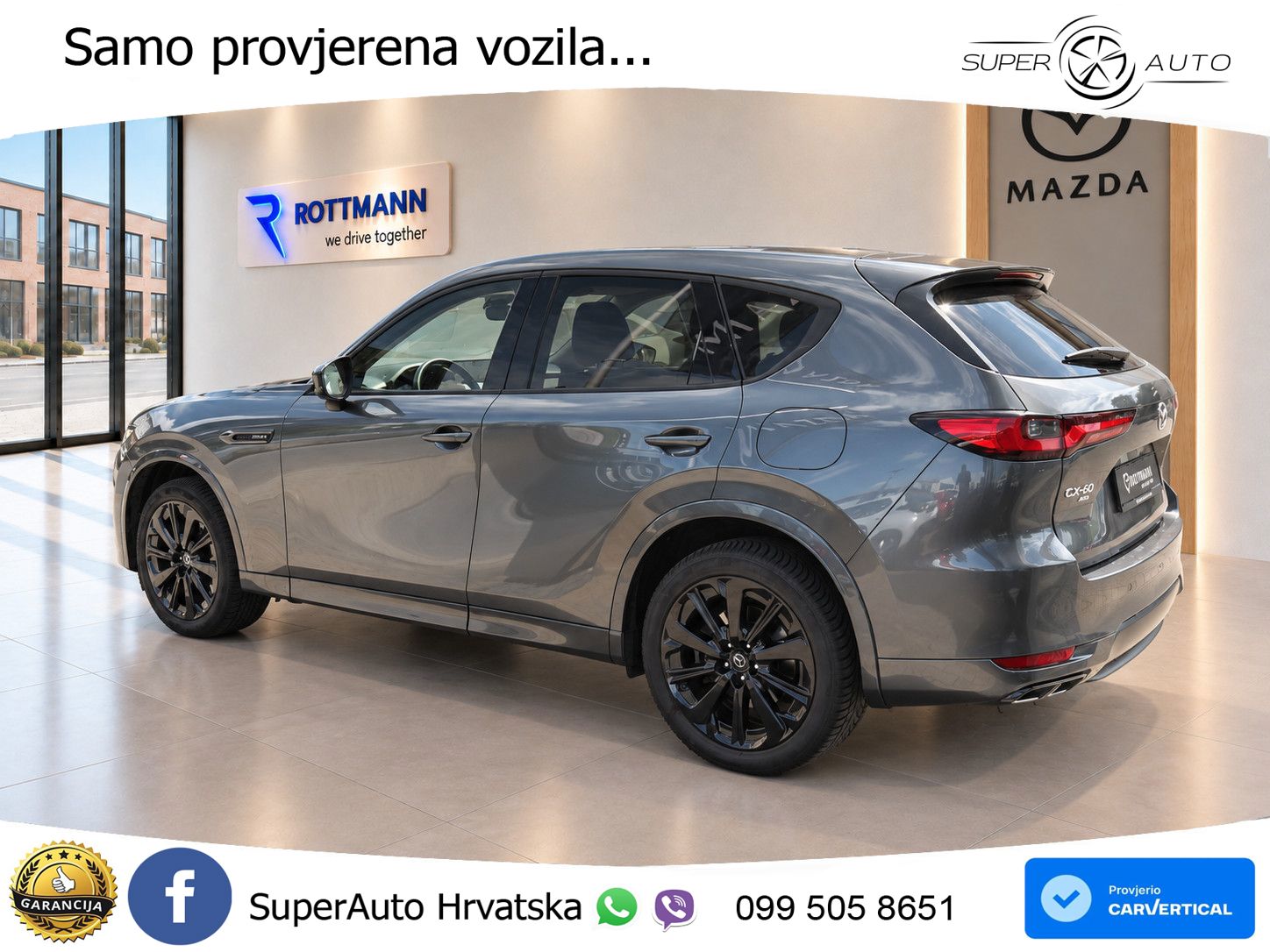 Mazda CX-60 2.5 e-Skyactiv (328 KS) AWD Automatic MATRIX+GR SJED+KAM