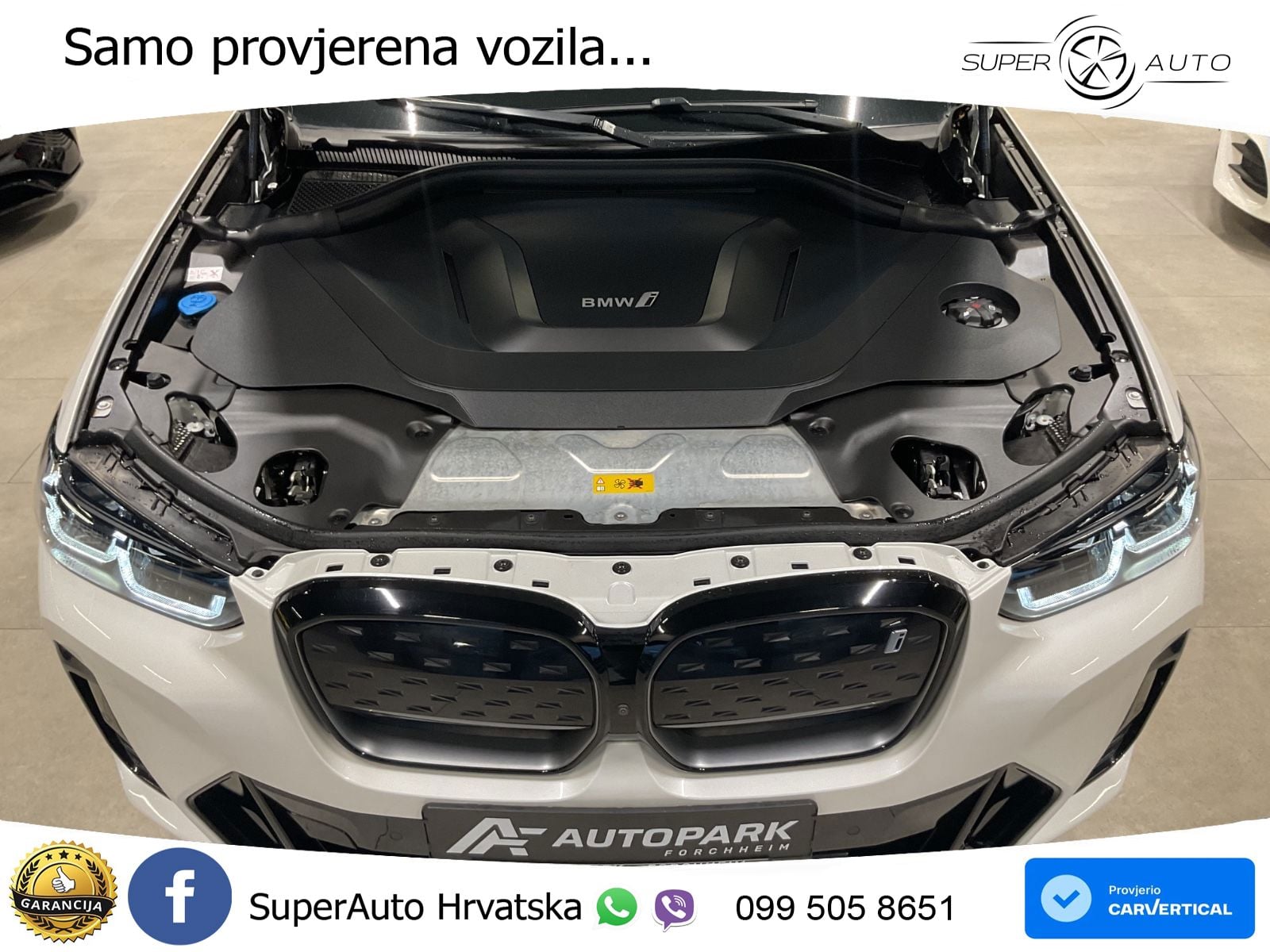 BMW iX3 80 kWh (286 KS) LED+GR SJED+ACC