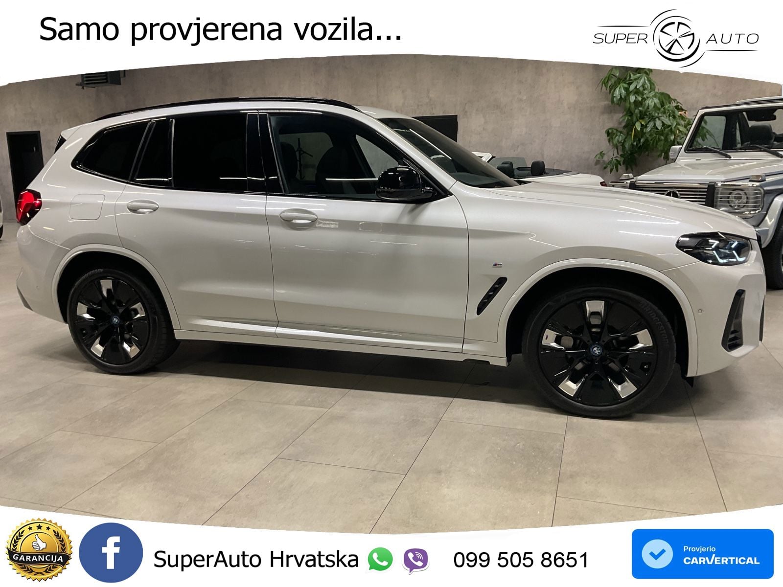 BMW iX3 80 kWh (286 KS) LED+GR SJED+ACC