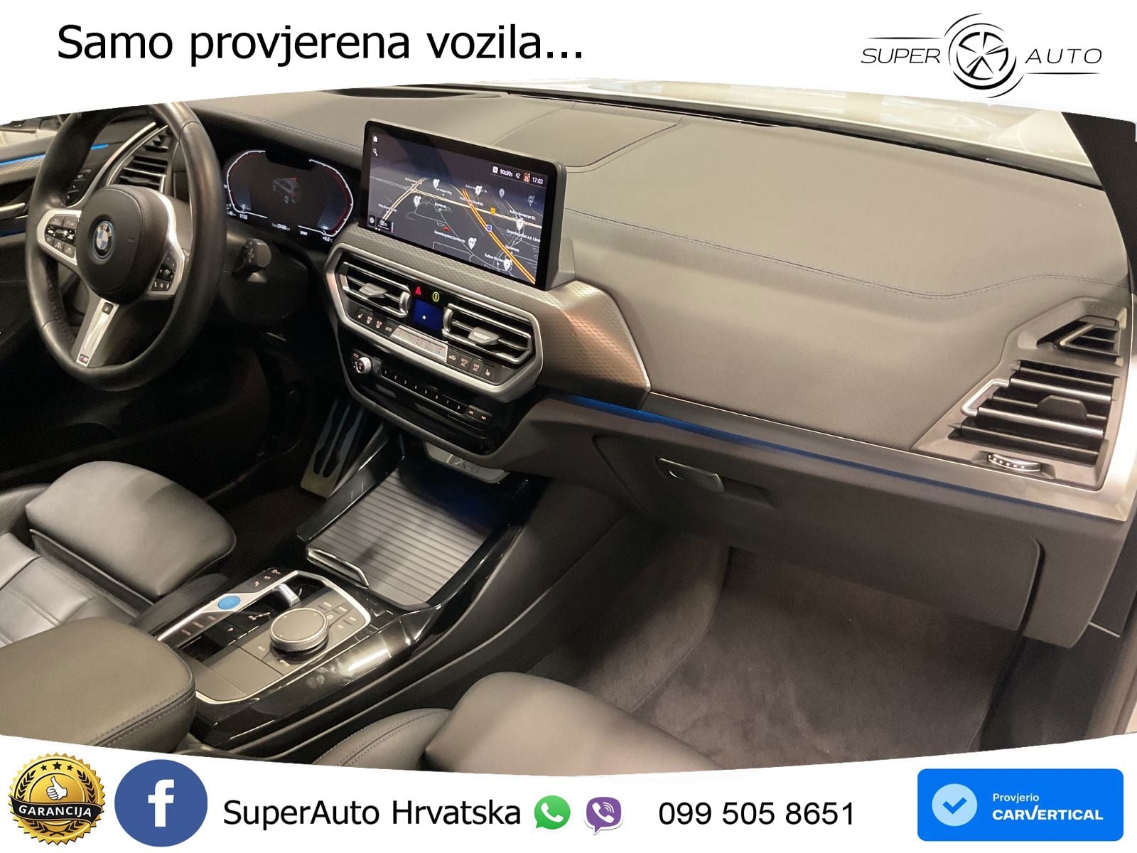BMW iX3 80 kWh (286 KS) LED+GR SJED+ACC