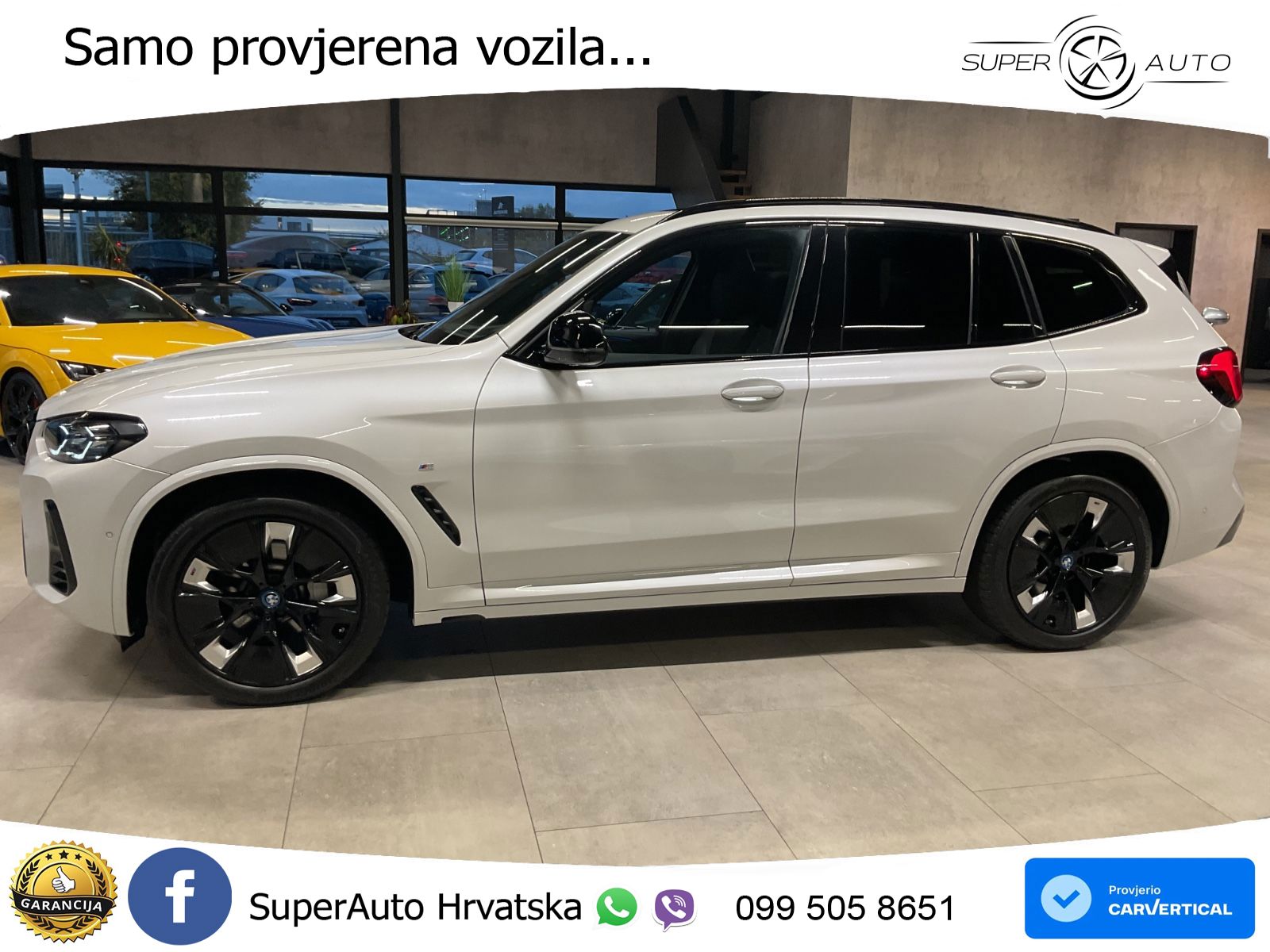 BMW iX3 80 kWh (286 KS) LED+GR SJED+ACC