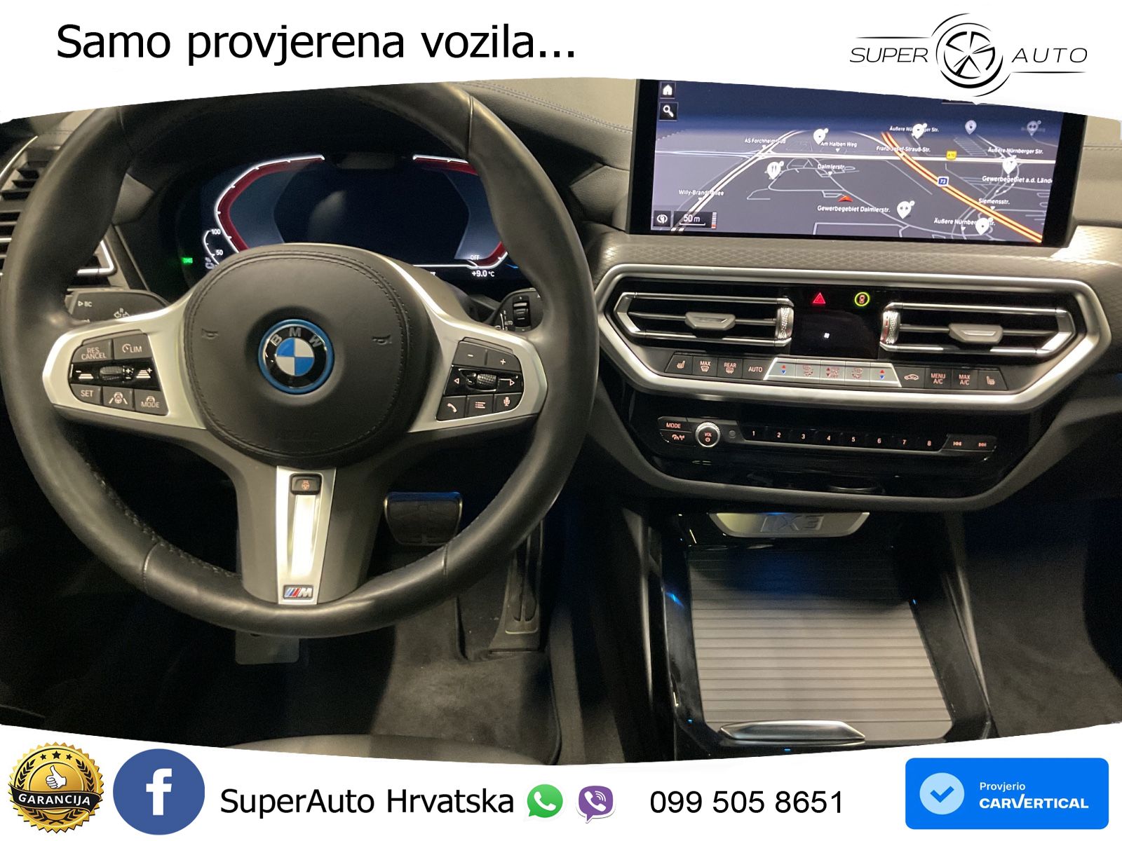 BMW iX3 80 kWh (286 KS) LED+GR SJED+ACC