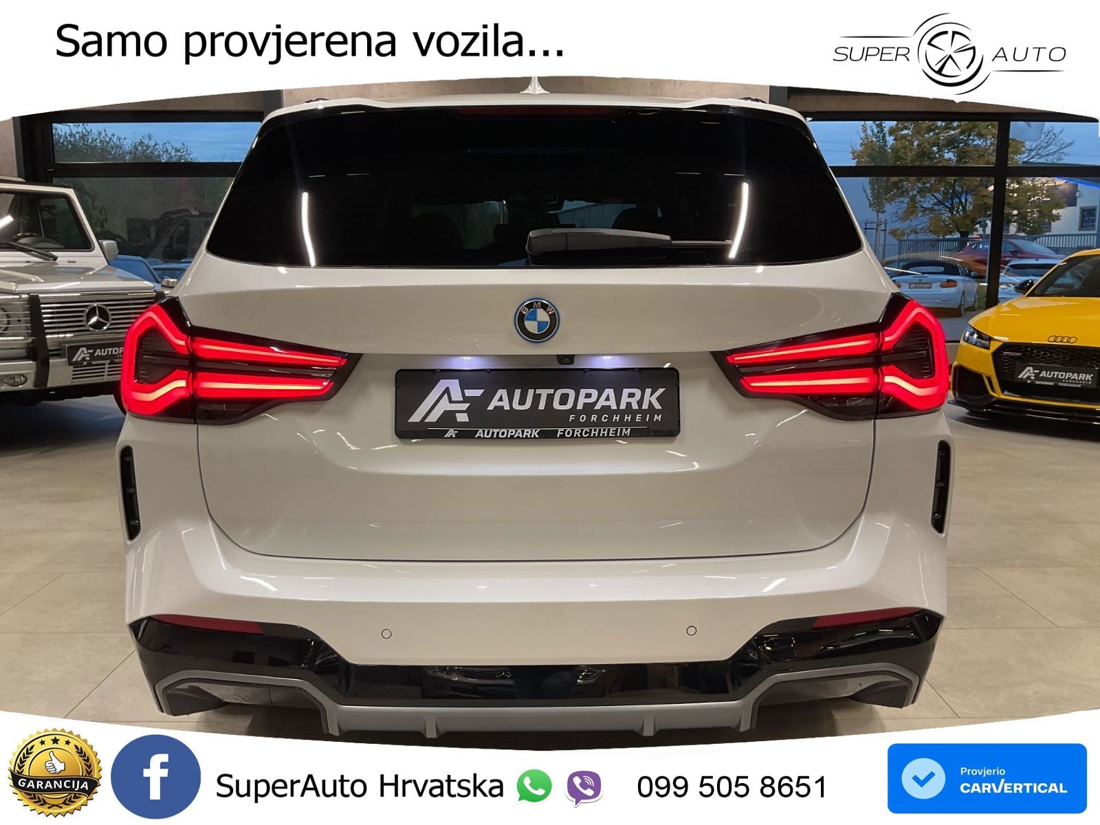 BMW iX3 80 kWh (286 KS) LED+GR SJED+ACC
