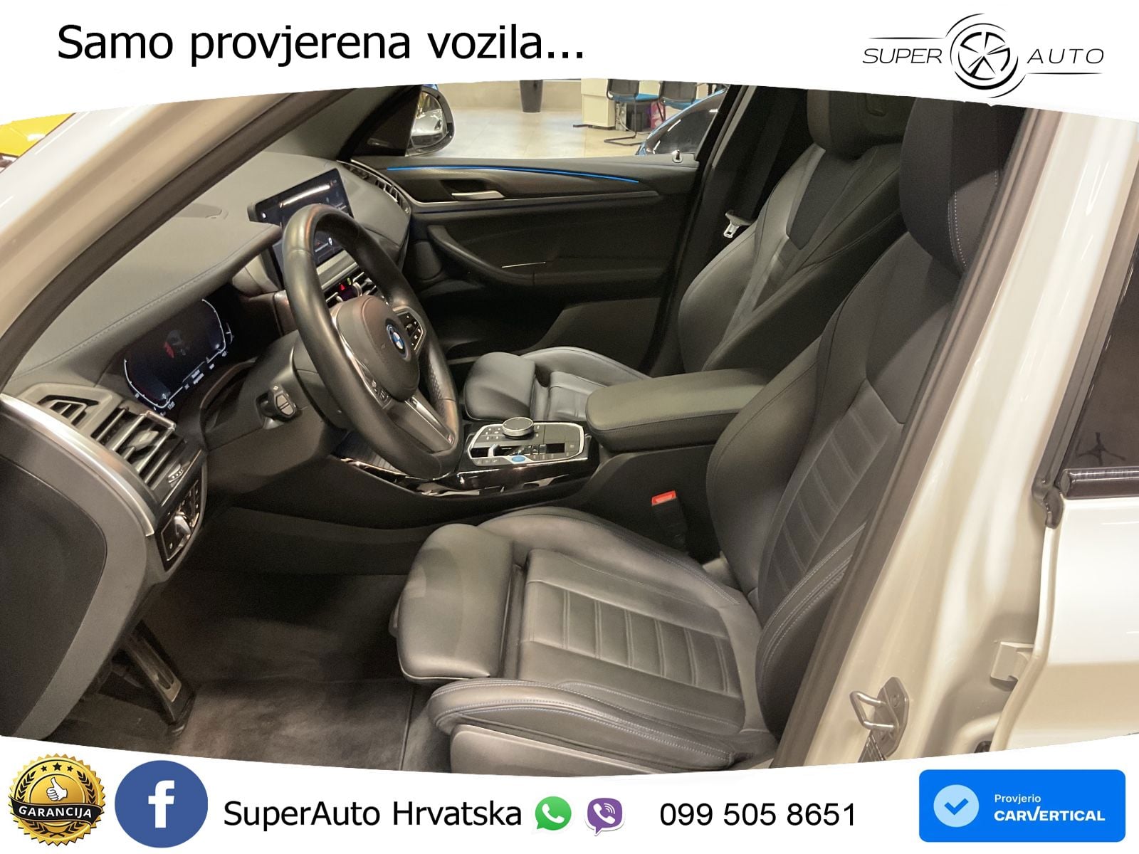 BMW iX3 80 kWh (286 KS) LED+GR SJED+ACC