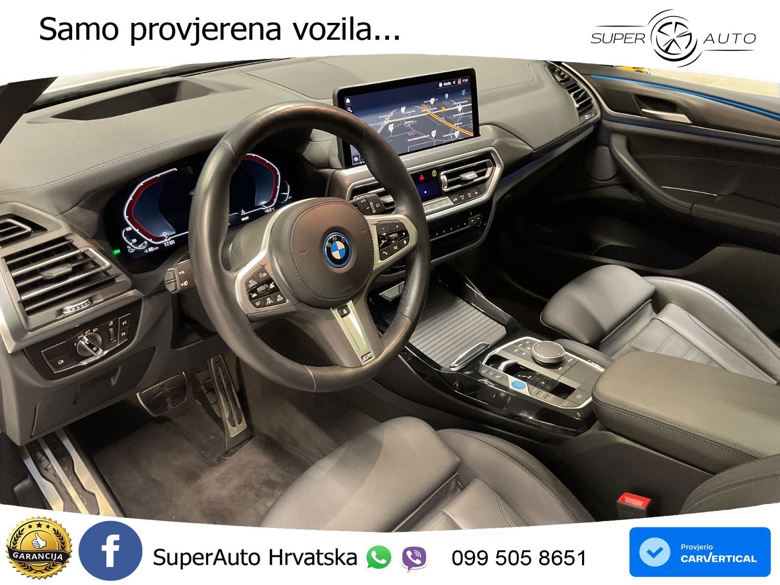 BMW iX3 80 kWh (286 KS) LED+GR SJED+ACC