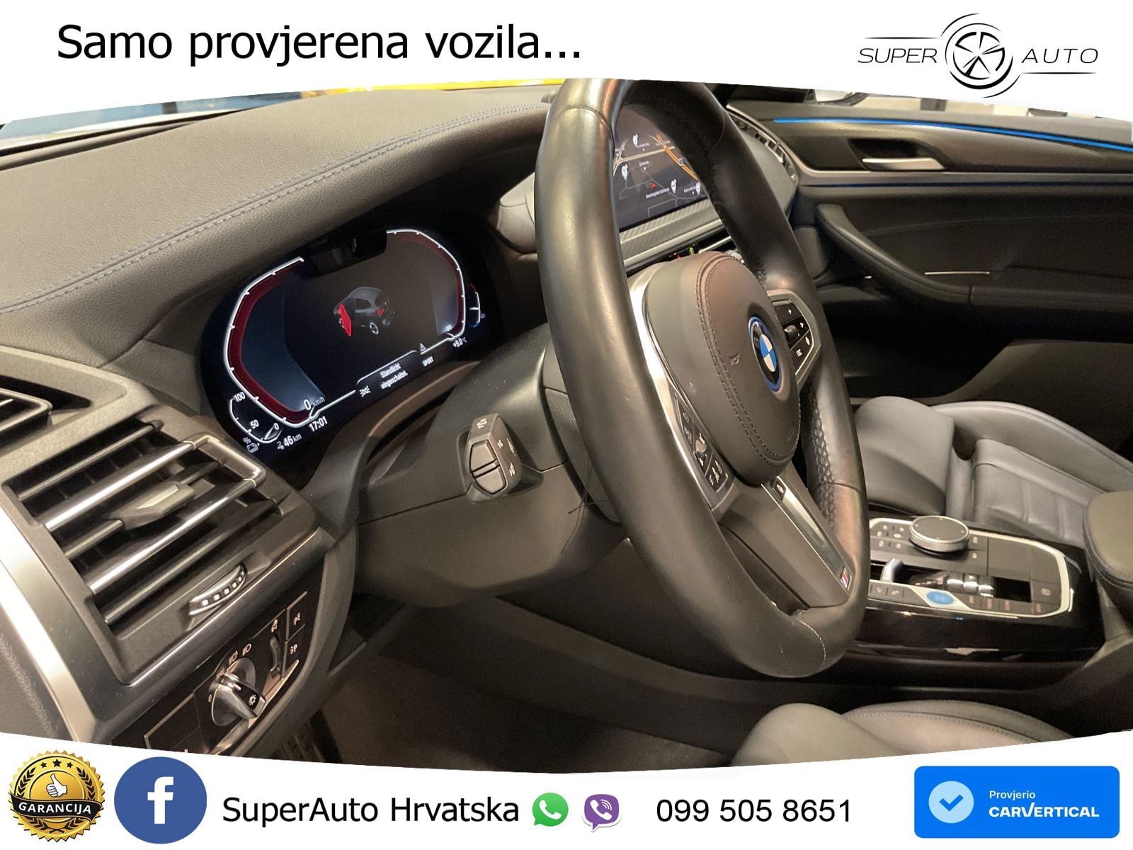 BMW iX3 80 kWh (286 KS) LED+GR SJED+ACC