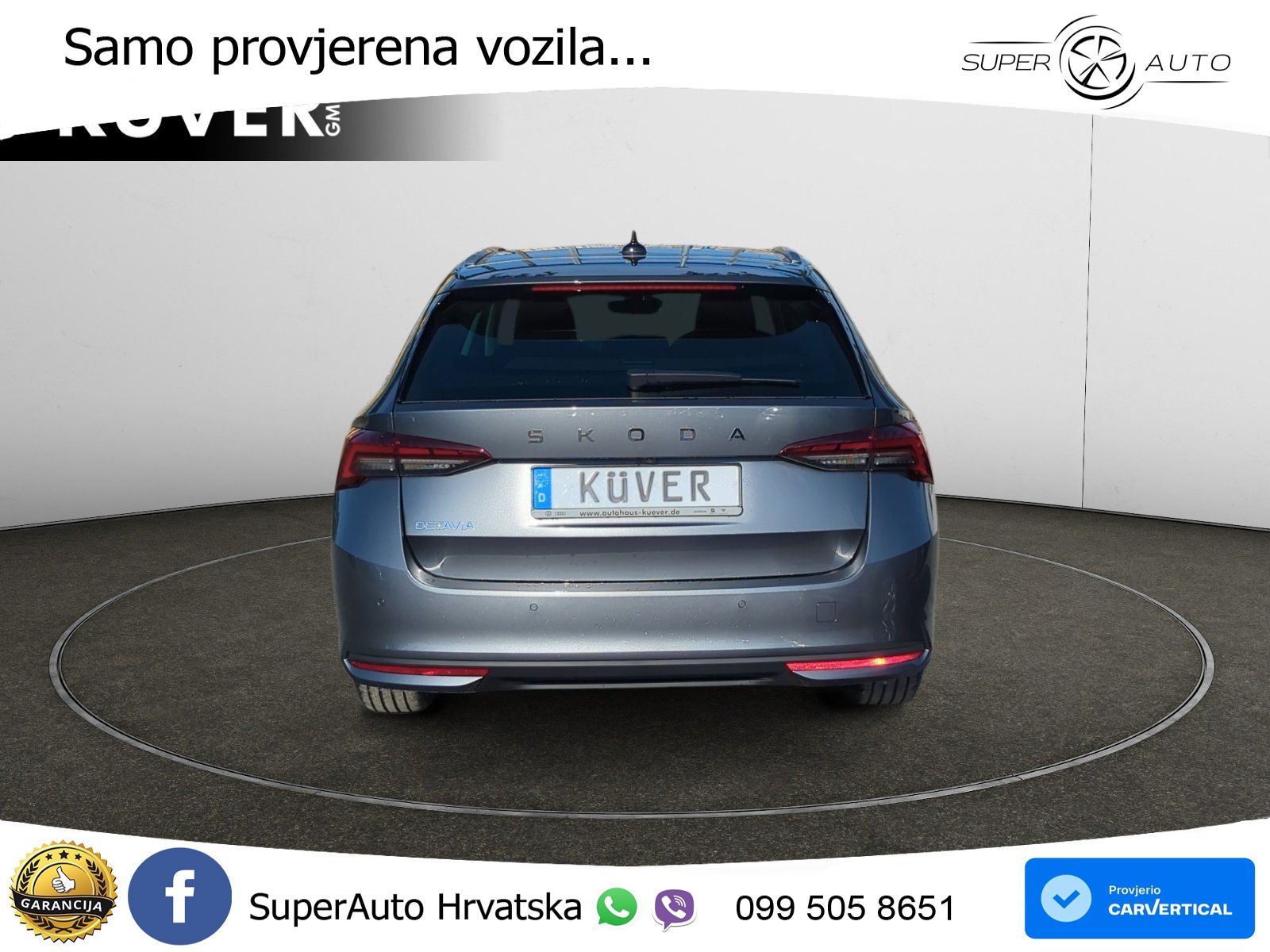 Škoda Octavia Combi 2.0 TDI (150 KS) DSG Selection LED+GR SJED+ACC