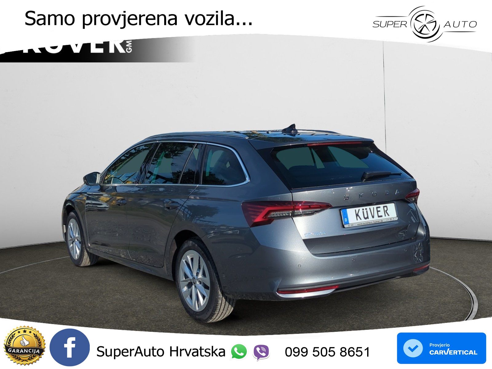 Škoda Octavia Combi 2.0 TDI (150 KS) DSG Selection LED+GR SJED+ACC