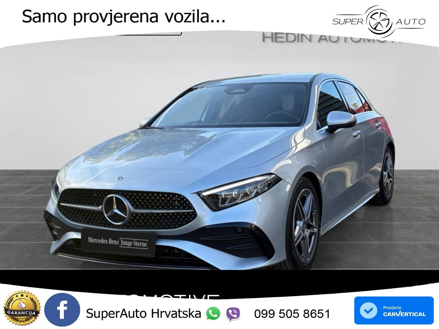 Mercedes-Benz A 200 7G-DCT AMG LED+GR SJED+ACC