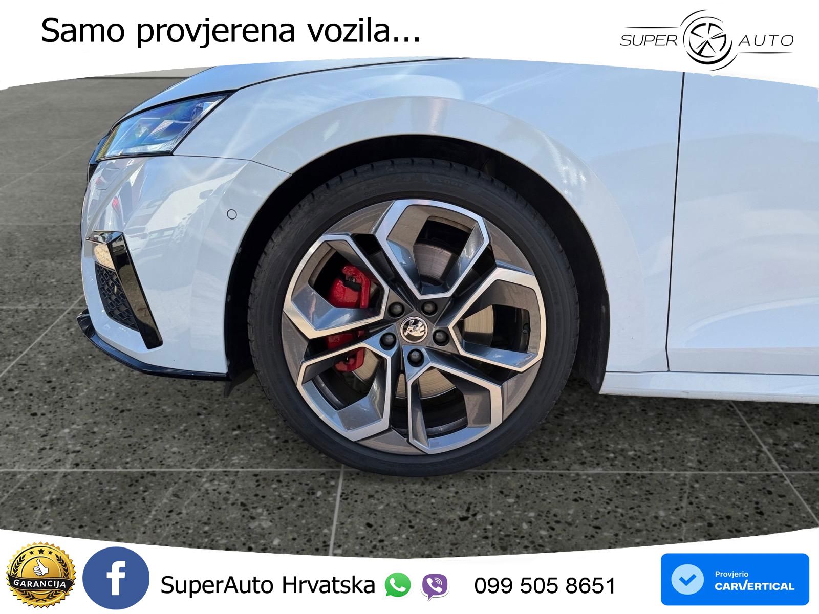 Škoda Octavia Combi RS 2.0 TSI (245 KS) DSG LED+GR SJED+ACC