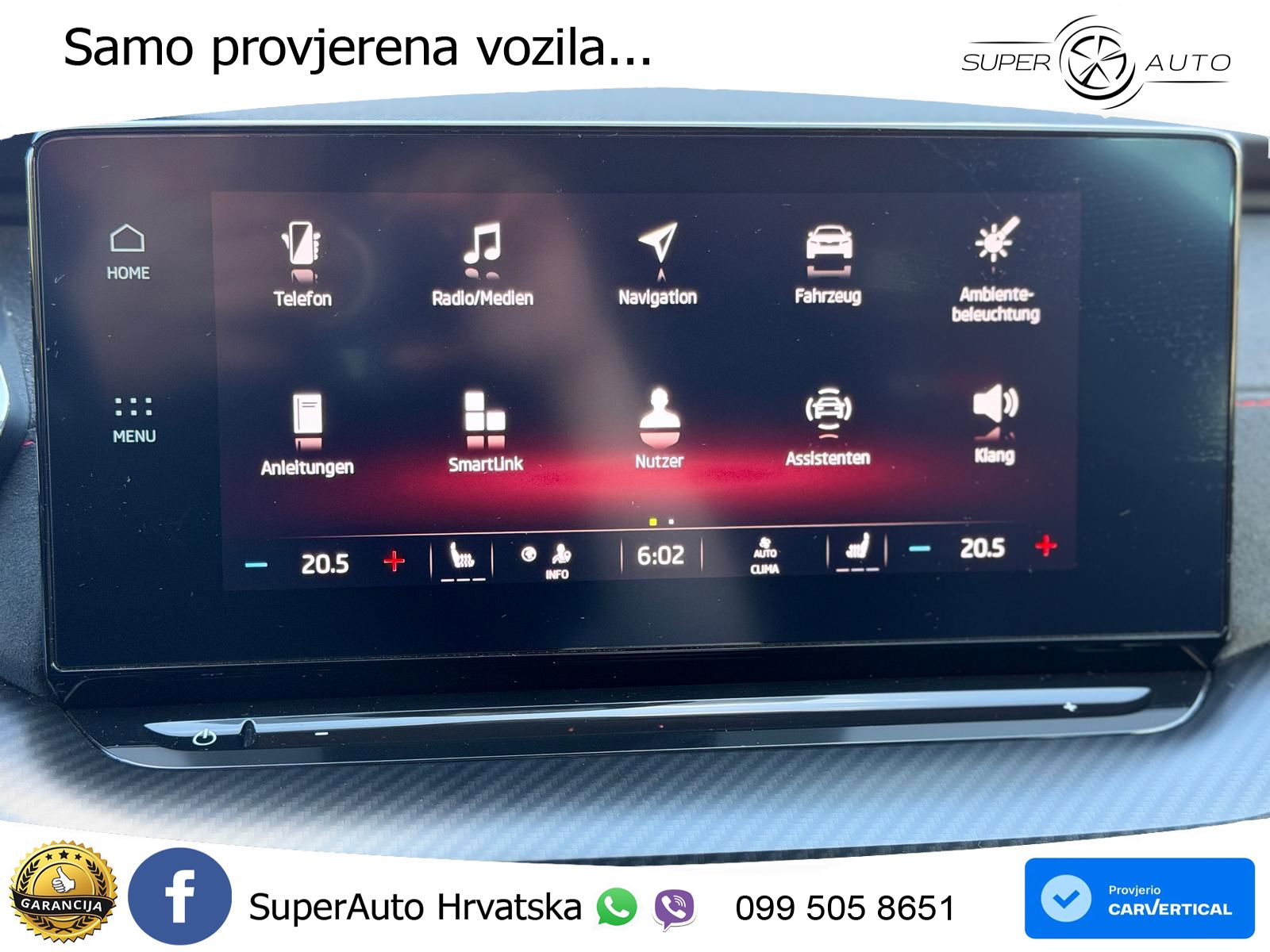 Škoda Octavia Combi RS 2.0 TSI (245 KS) DSG LED+GR SJED+ACC