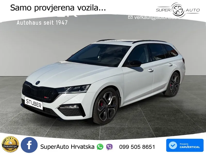 Škoda Octavia Combi RS 2.0 TSI (245 KS) DSG LED+GR SJED+ACC
