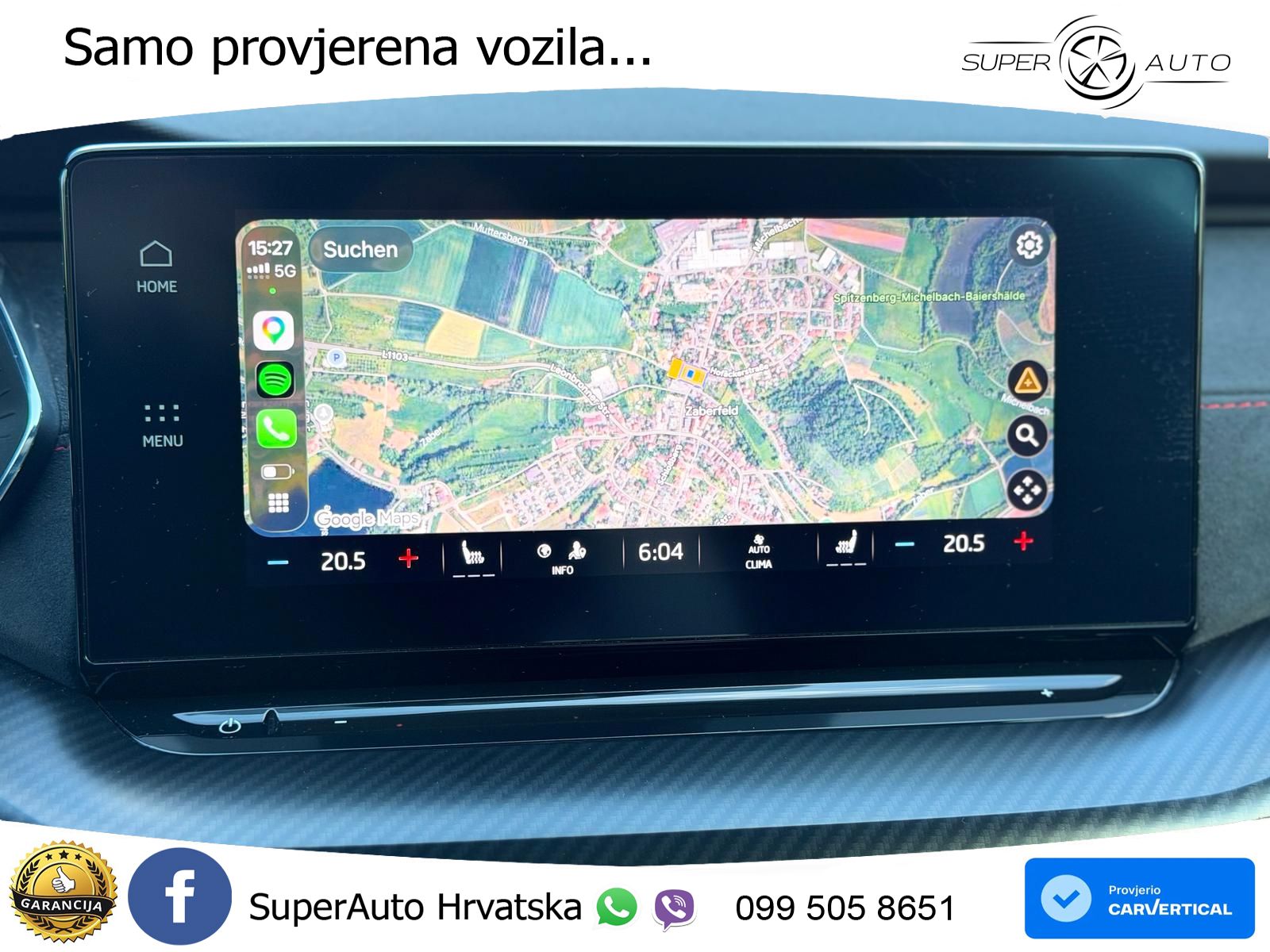 Škoda Octavia Combi RS 2.0 TSI (245 KS) DSG LED+GR SJED+ACC