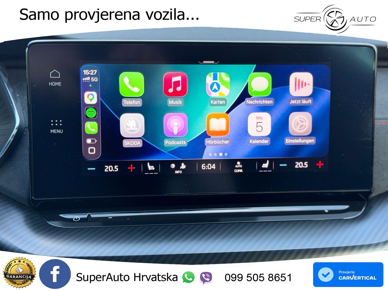 Škoda Octavia Combi RS 2.0 TSI (245 KS) DSG LED+GR SJED+ACC