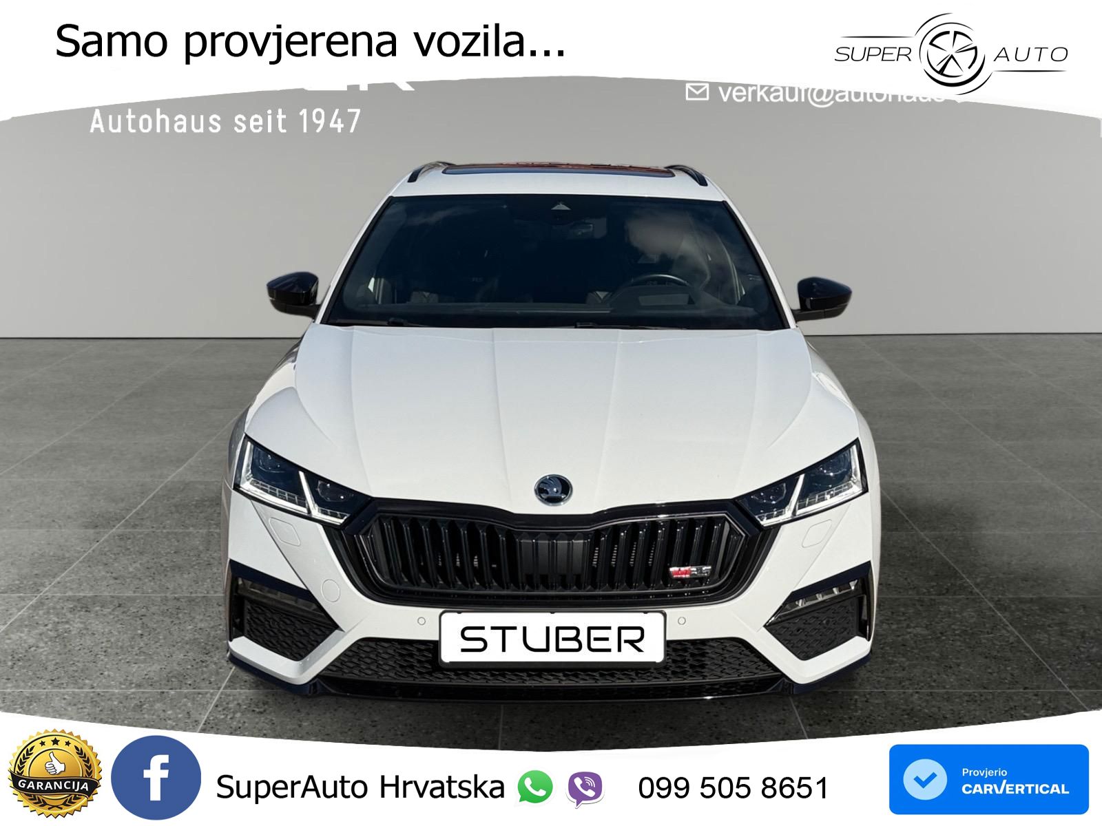 Škoda Octavia Combi RS 2.0 TSI (245 KS) DSG LED+GR SJED+ACC