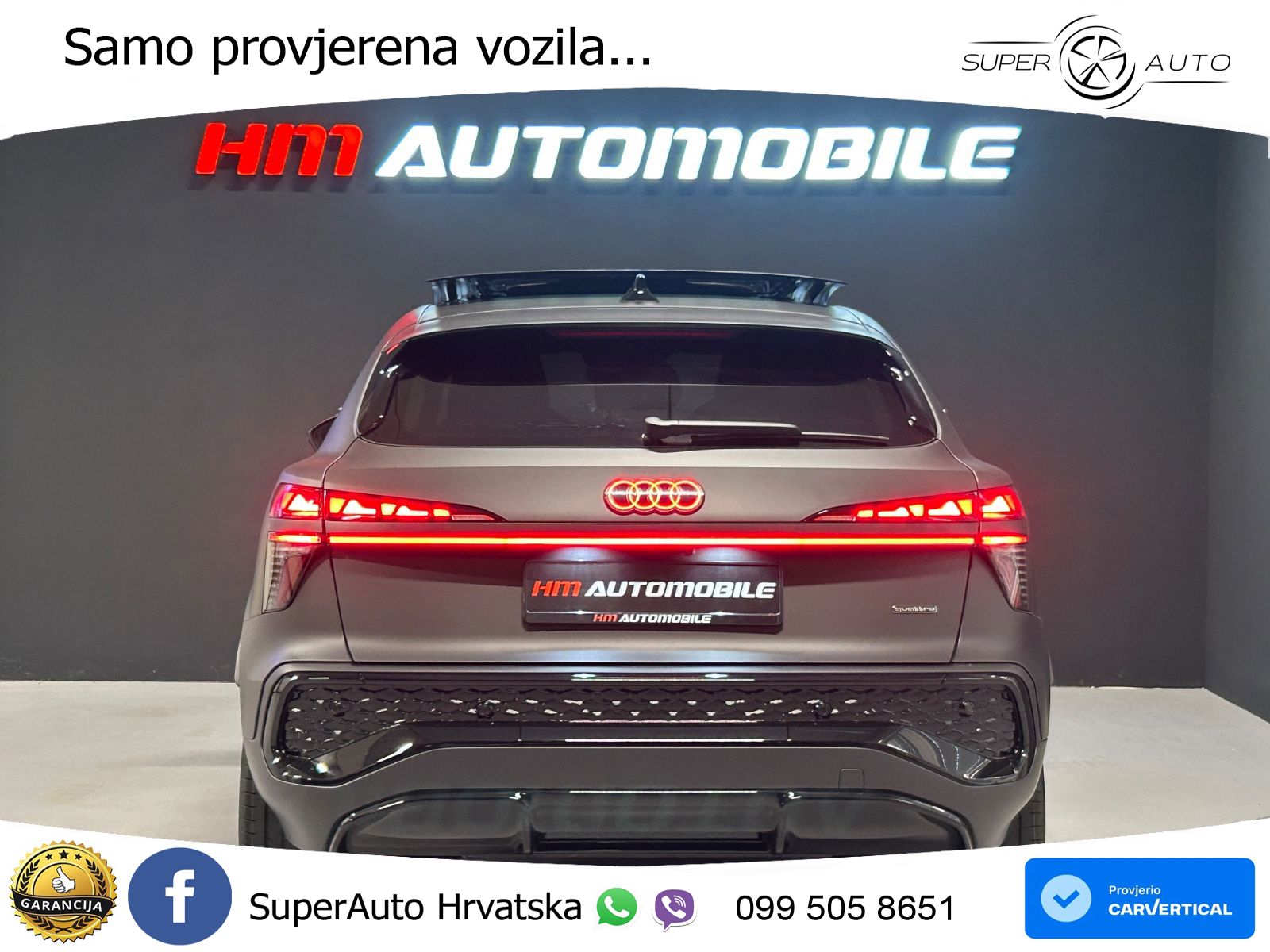 Audi Q3 III Sportback 2.0 TFSI (204 KS) quattro S tronic MATRIX+GR SJED+KAM