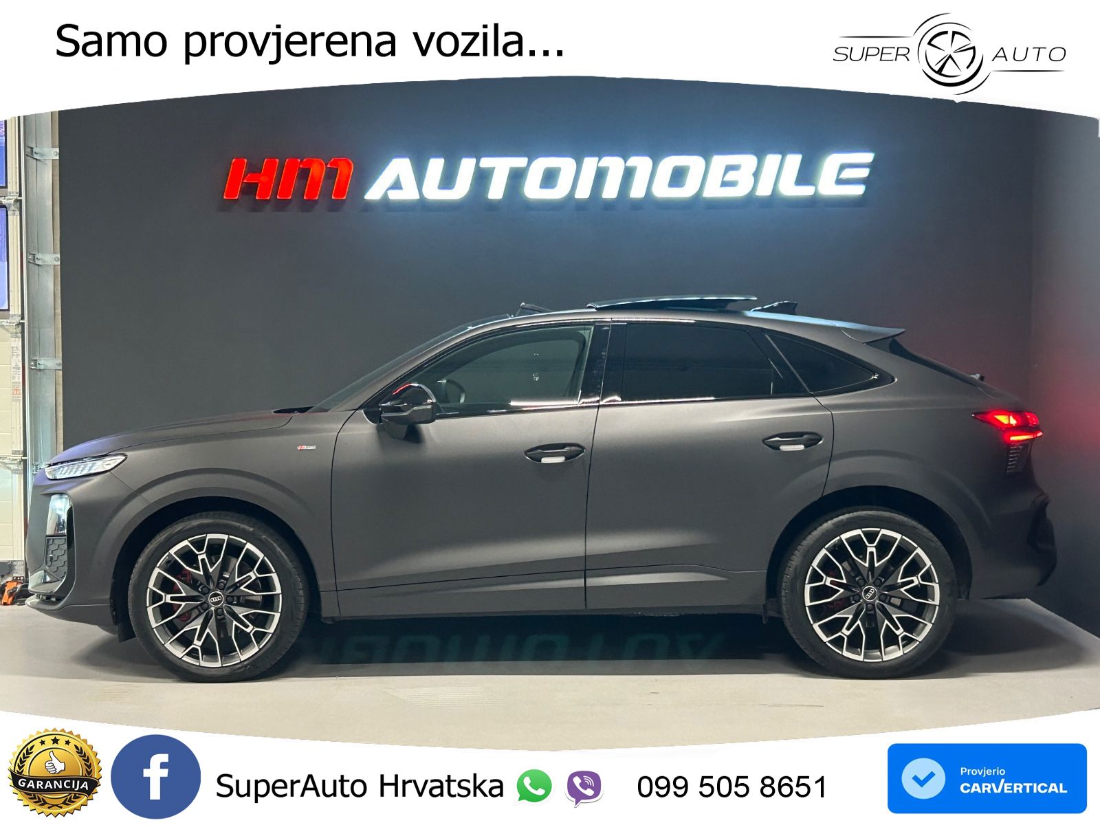 Audi Q3 III Sportback 2.0 TFSI (204 KS) quattro S tronic MATRIX+GR SJED+KAM