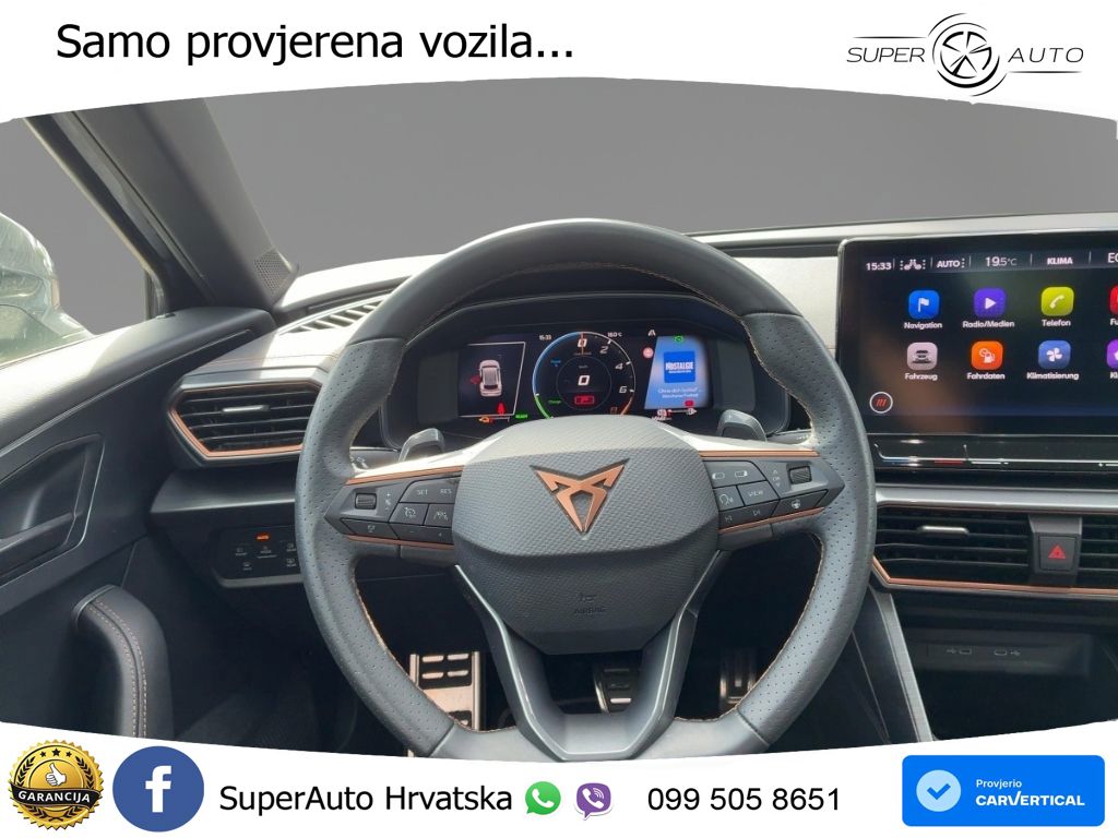 Cupra Formentor 1.4 TSI (245 KS) e-Hybrid DSG VZ MATRIX+GR SJED+KAM