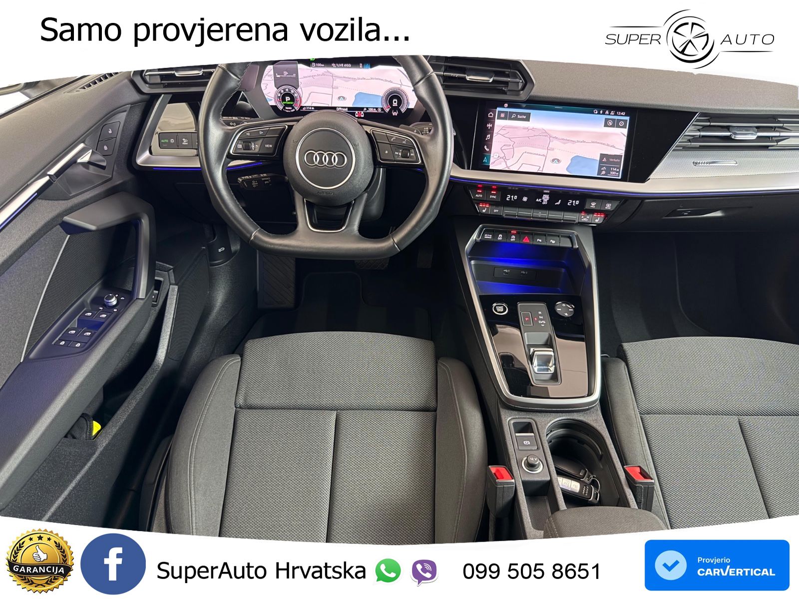 Audi A3 35 TFSI (150 KS) S tronic S line LED+GR SJED+ACC