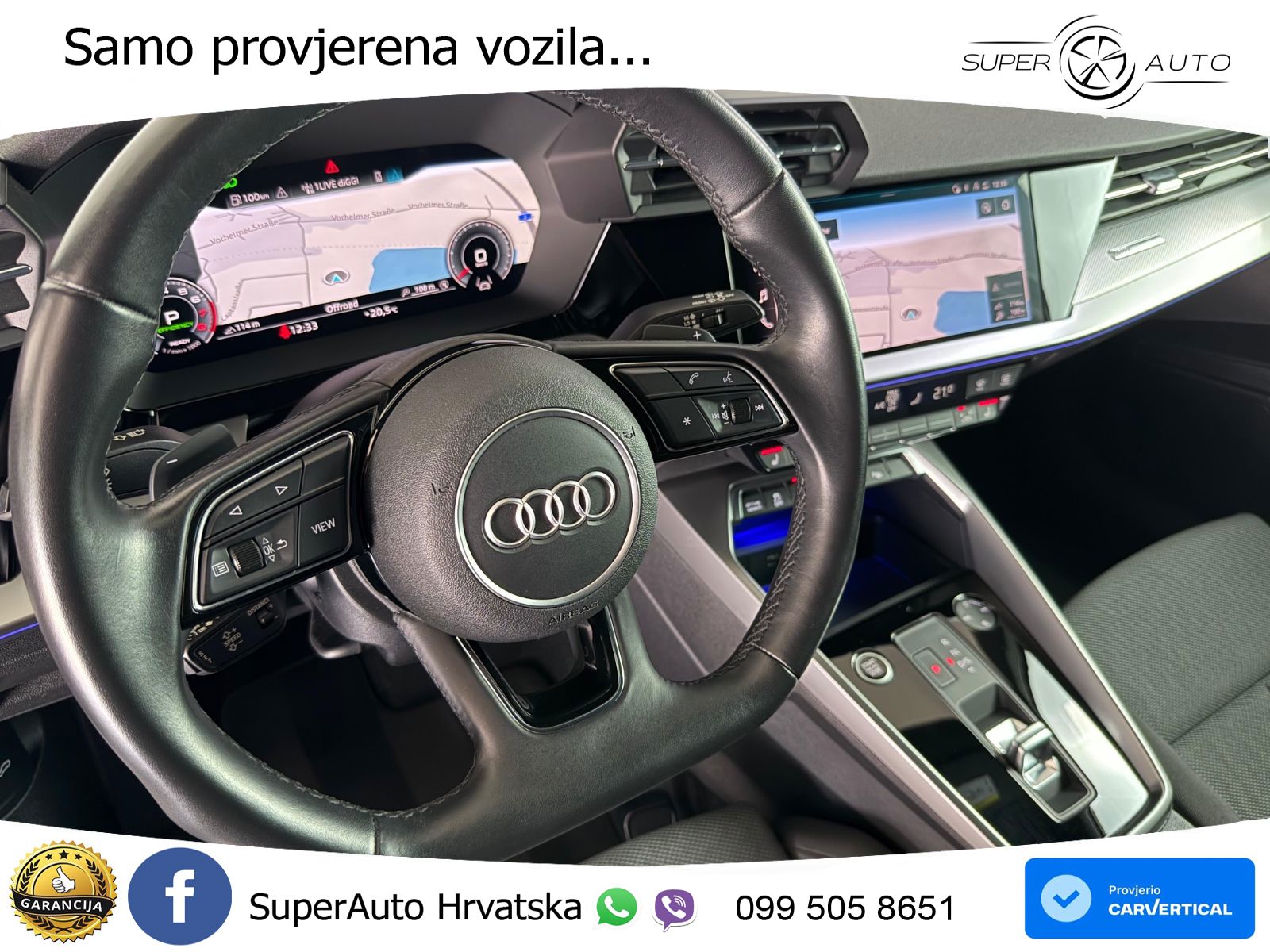Audi A3 35 TFSI (150 KS) S tronic S line LED+GR SJED+ACC