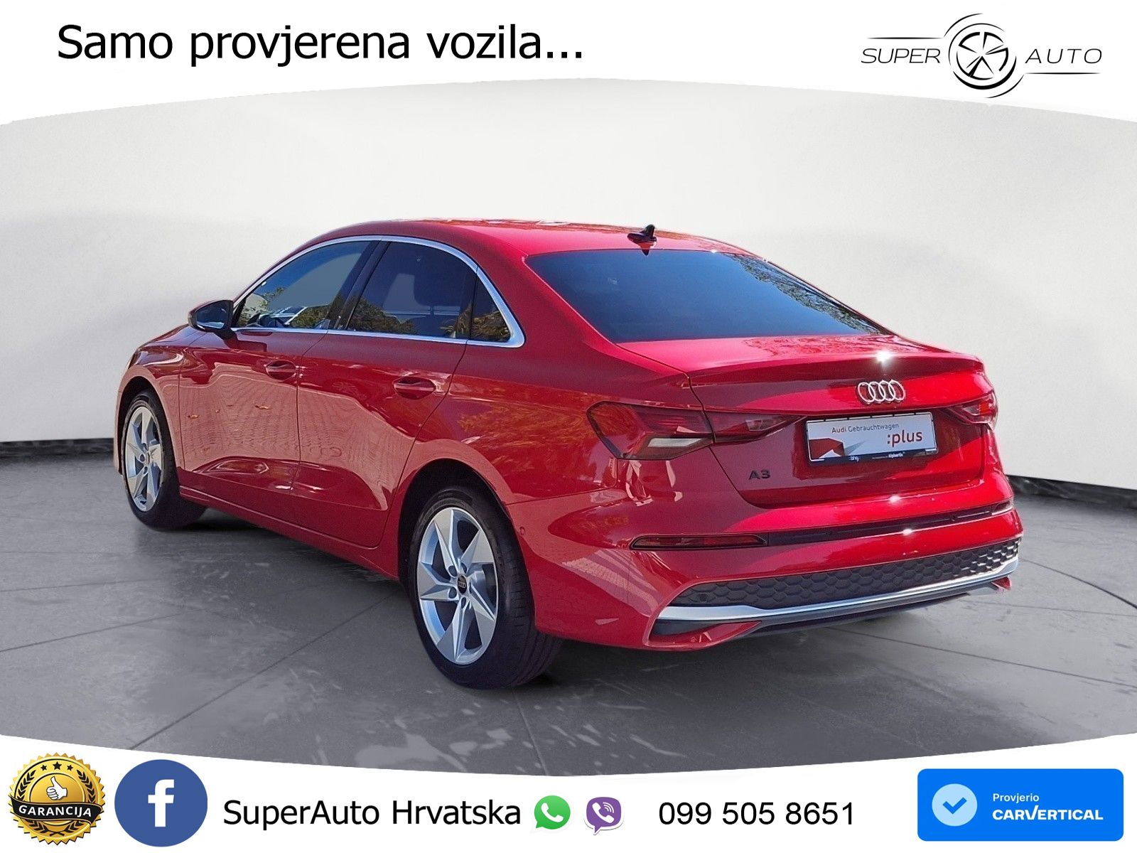 Audi A3 Limuzina 35 TFSI (150 KS) S tronic advanced