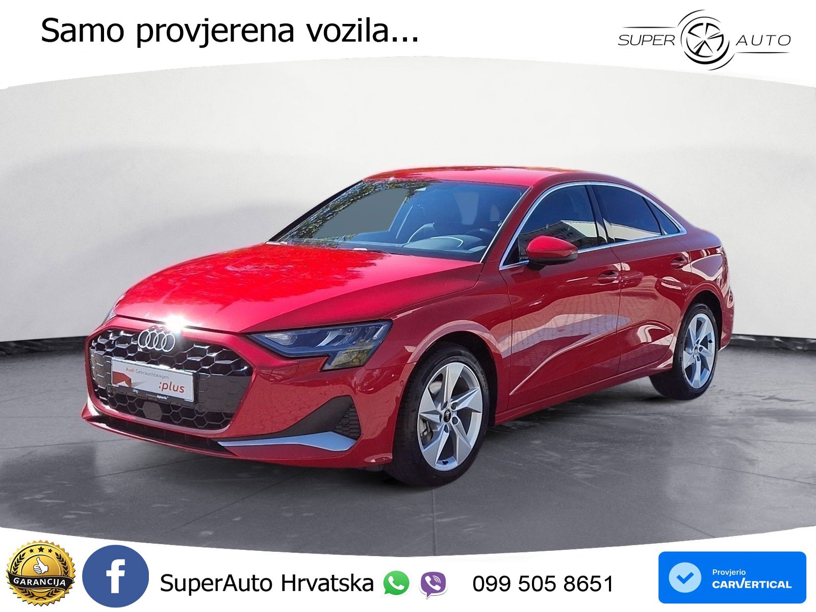Audi A3 Limuzina 35 TFSI (150 KS) S tronic advanced