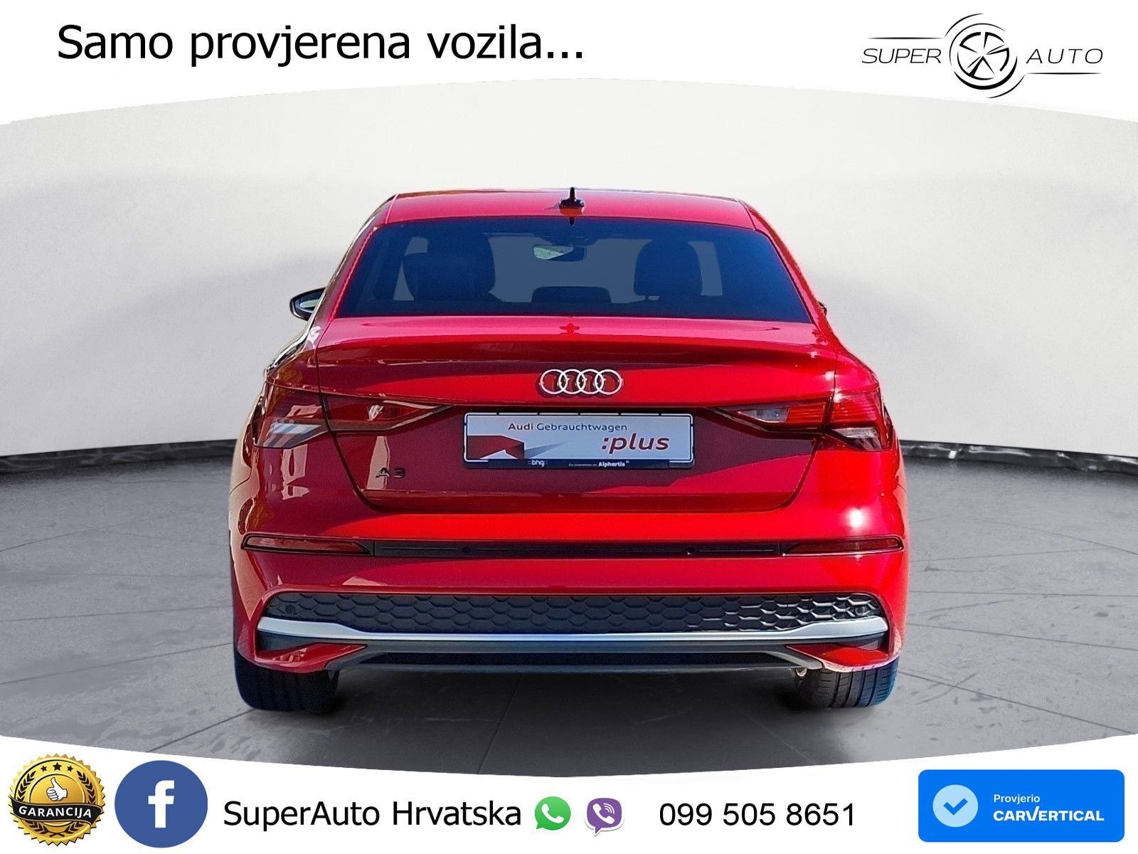 Audi A3 Limuzina 35 TFSI (150 KS) S tronic advanced