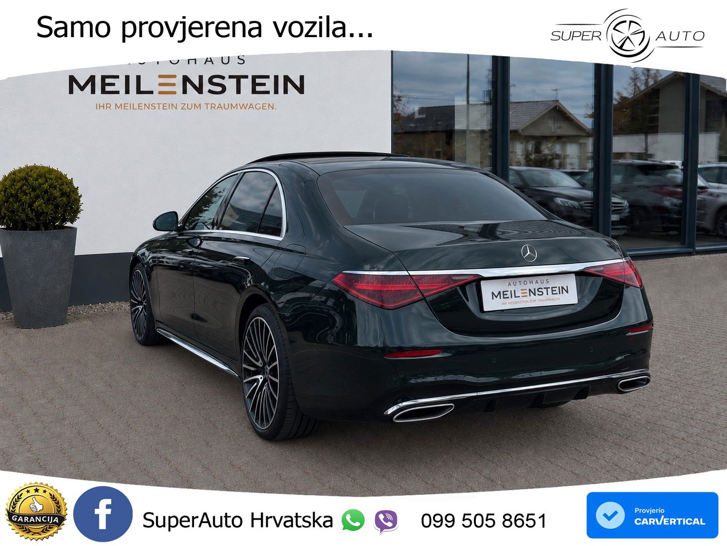 Mercedes S 580e (510 KS) 4MATIC 9G-TRONIC AMG LED+GR SJED+ACC