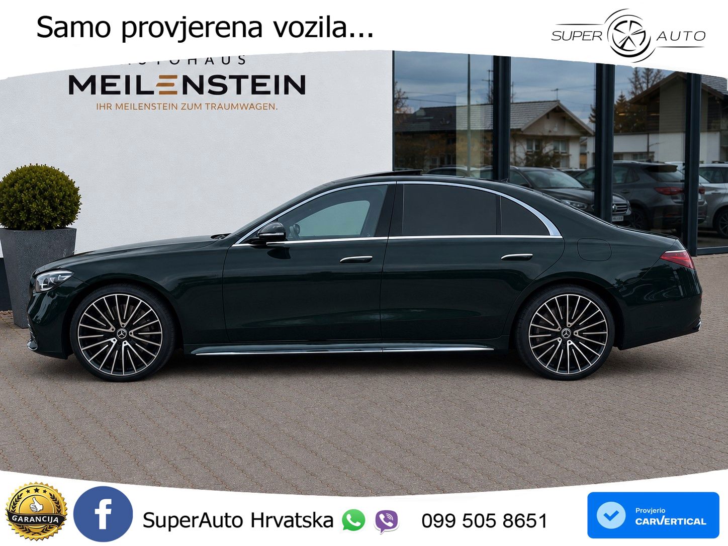 Mercedes S 580e (510 KS) 4MATIC 9G-TRONIC AMG LED+GR SJED+ACC