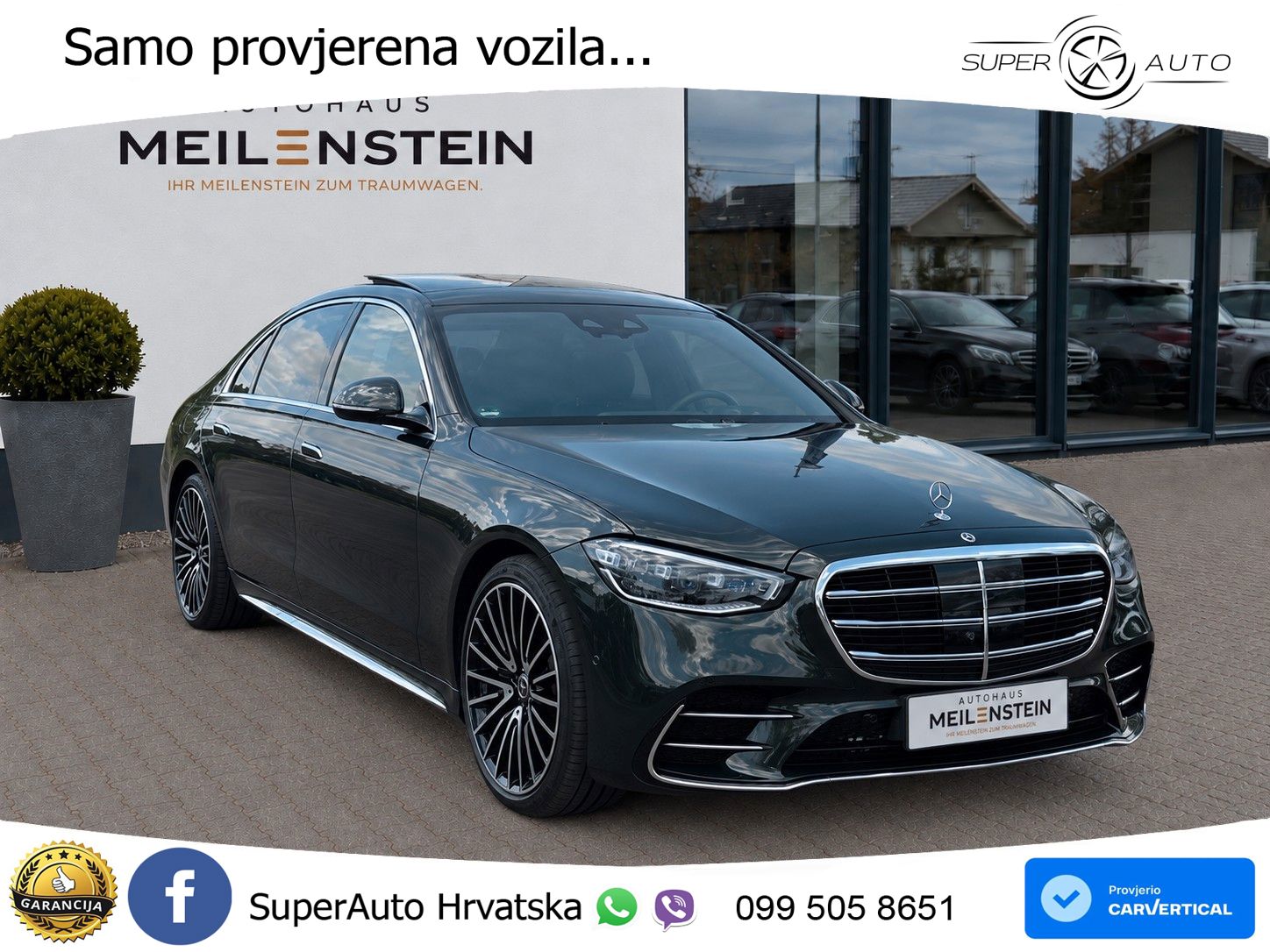 Mercedes S 580e (510 KS) 4MATIC 9G-TRONIC AMG LED+GR SJED+ACC