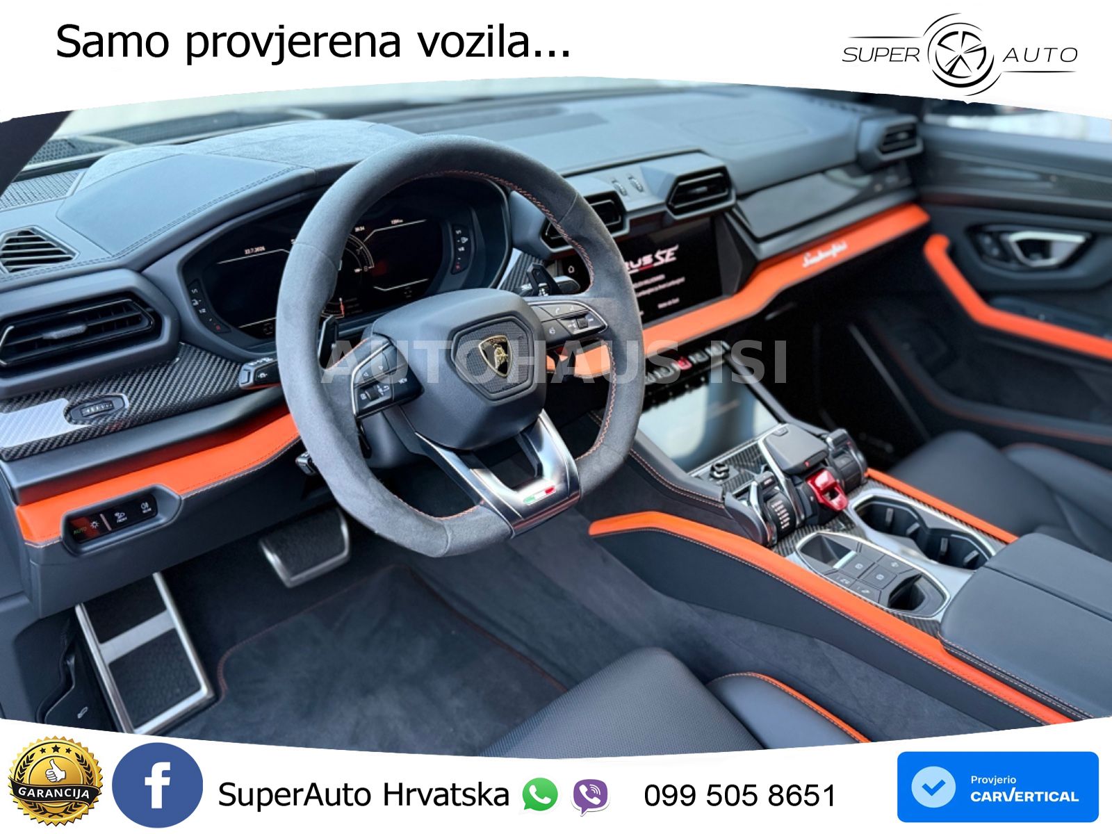 Lamborghini Urus SE 4.0 V8 (800 KS) 4WD Automatic LED+GR SJED+ACC