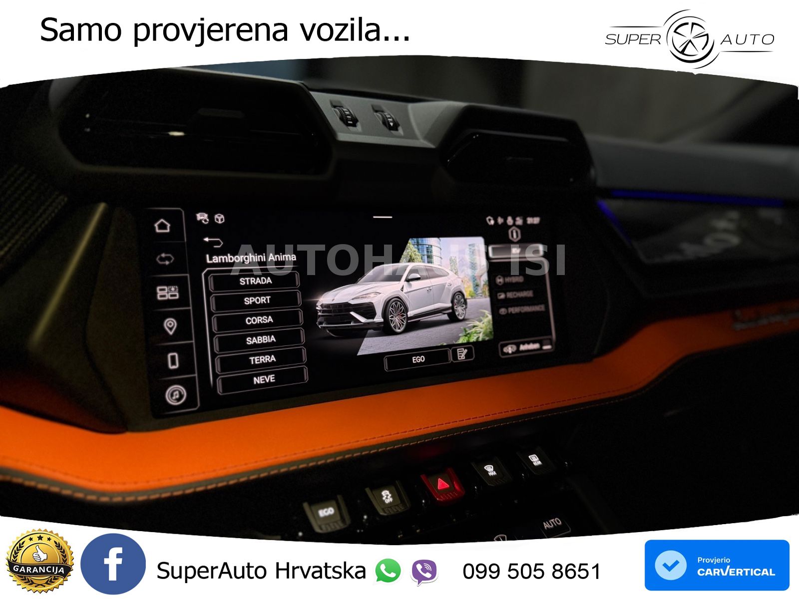 Lamborghini Urus SE 4.0 V8 (800 KS) 4WD Automatic LED+GR SJED+ACC