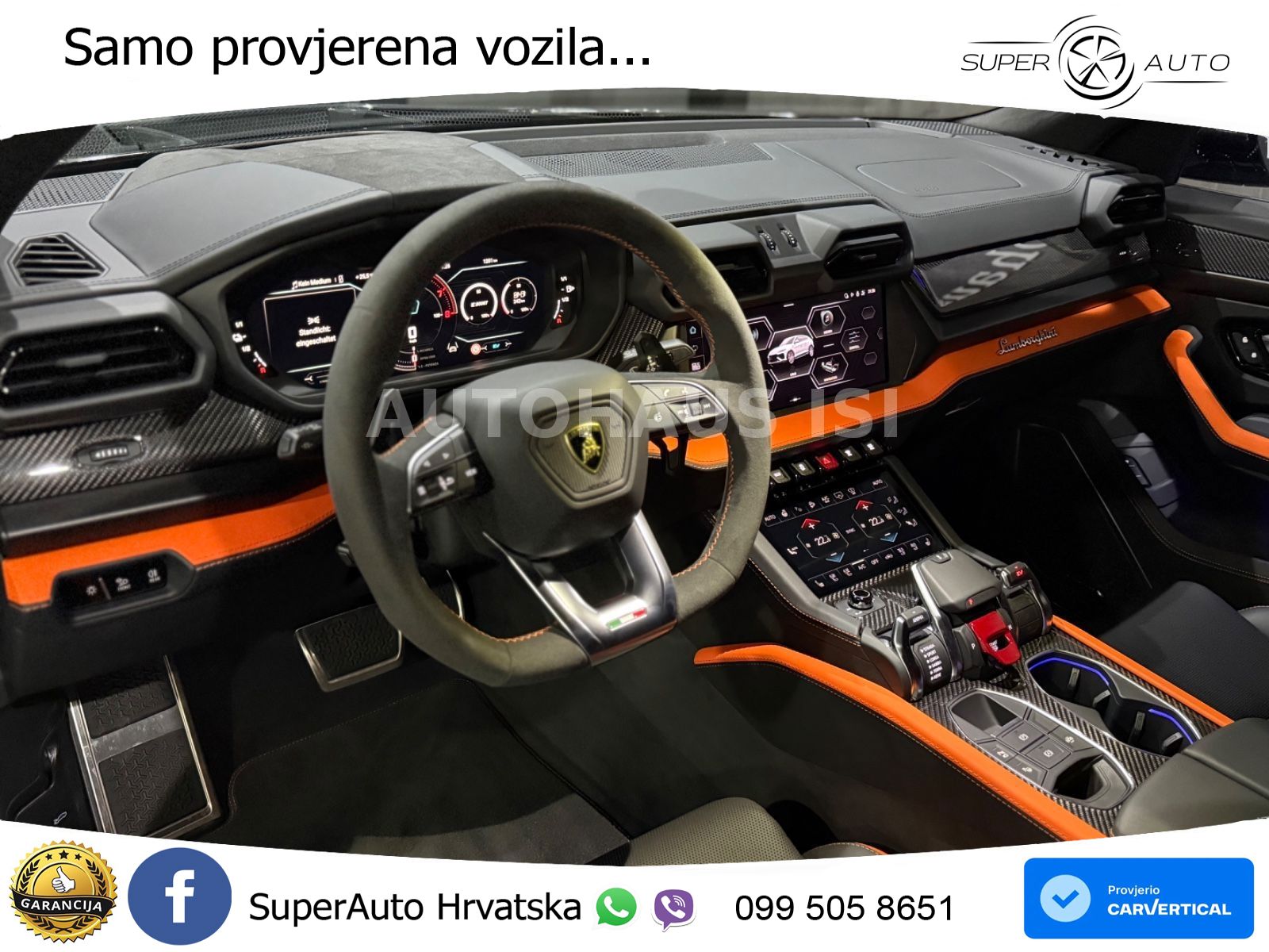 Lamborghini Urus SE 4.0 V8 (800 KS) 4WD Automatic LED+GR SJED+ACC