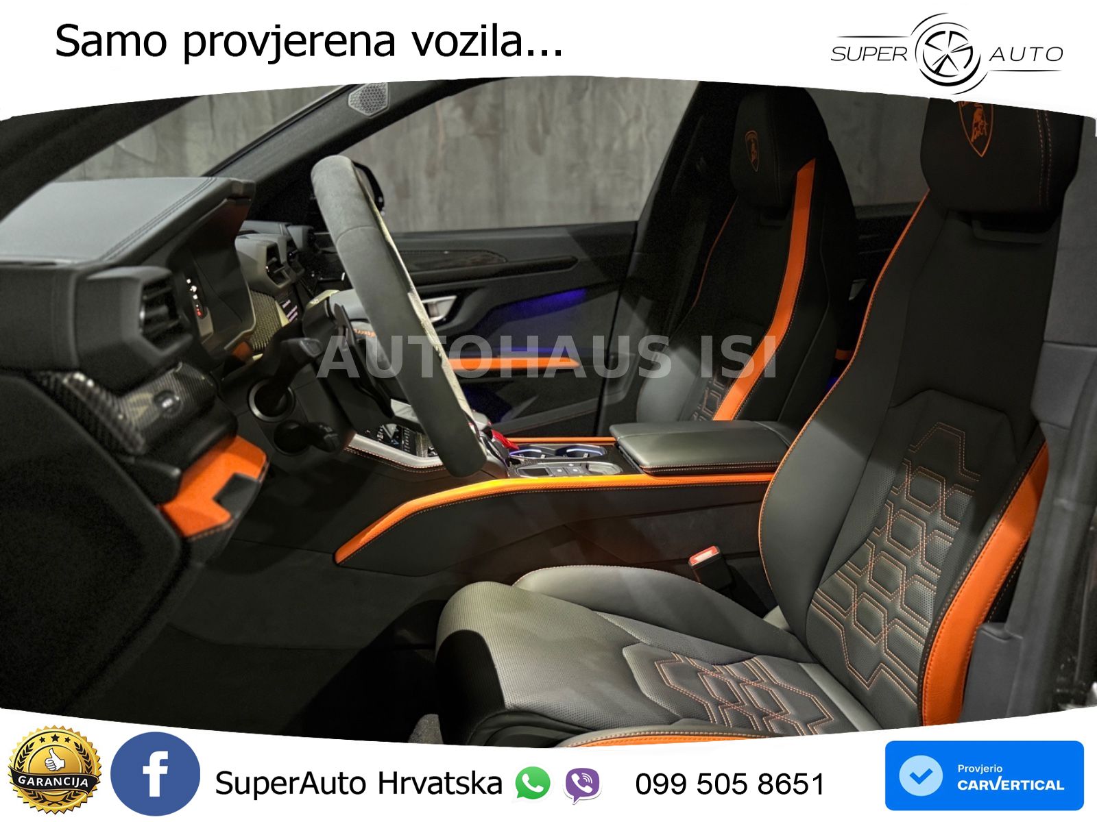 Lamborghini Urus SE 4.0 V8 (800 KS) 4WD Automatic LED+GR SJED+ACC
