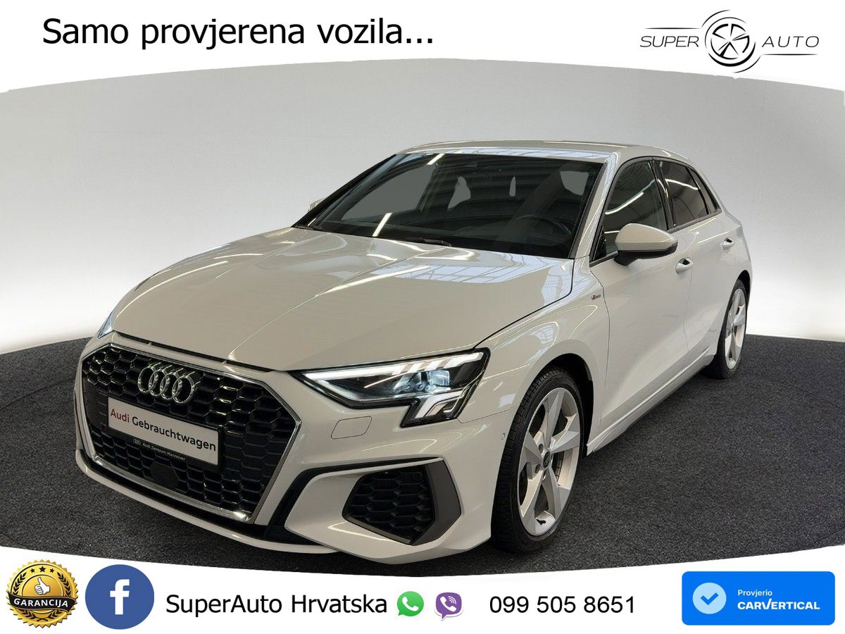 Audi A3 35 TFSI (150 KS) S tronic S line LED+GR SJED+ACC