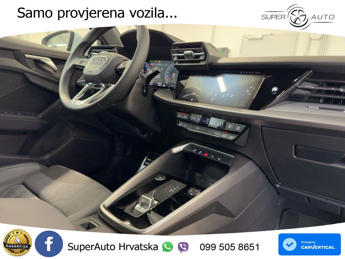 Audi A3 35 TFSI (150 KS) S tronic S line LED+GR SJED+ACC