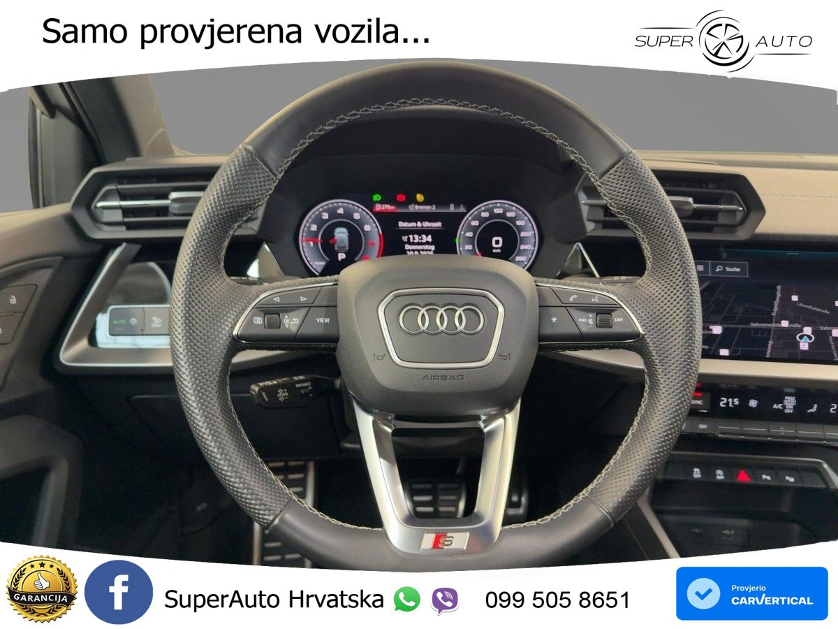Audi A3 35 TFSI (150 KS) S tronic S line LED+GR SJED+ACC