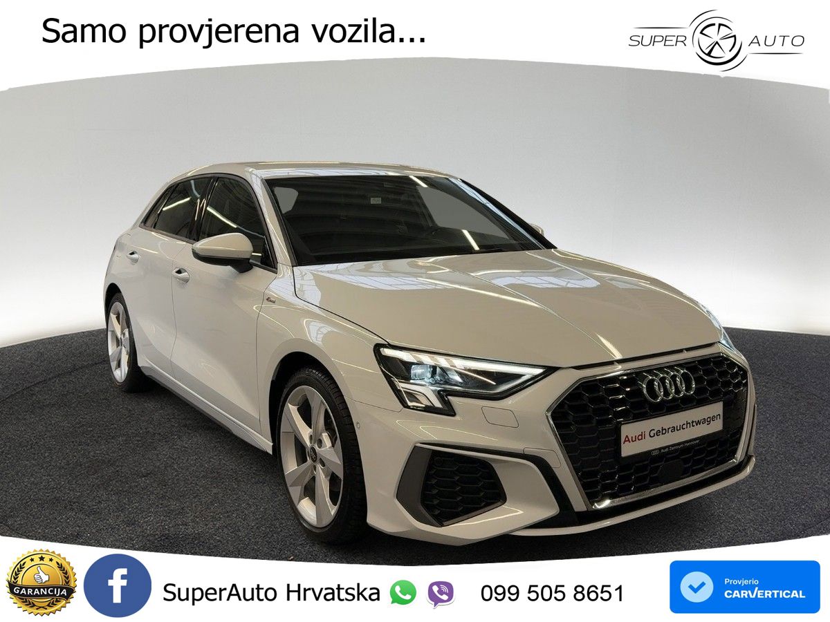 Audi A3 35 TFSI (150 KS) S tronic S line LED+GR SJED+ACC