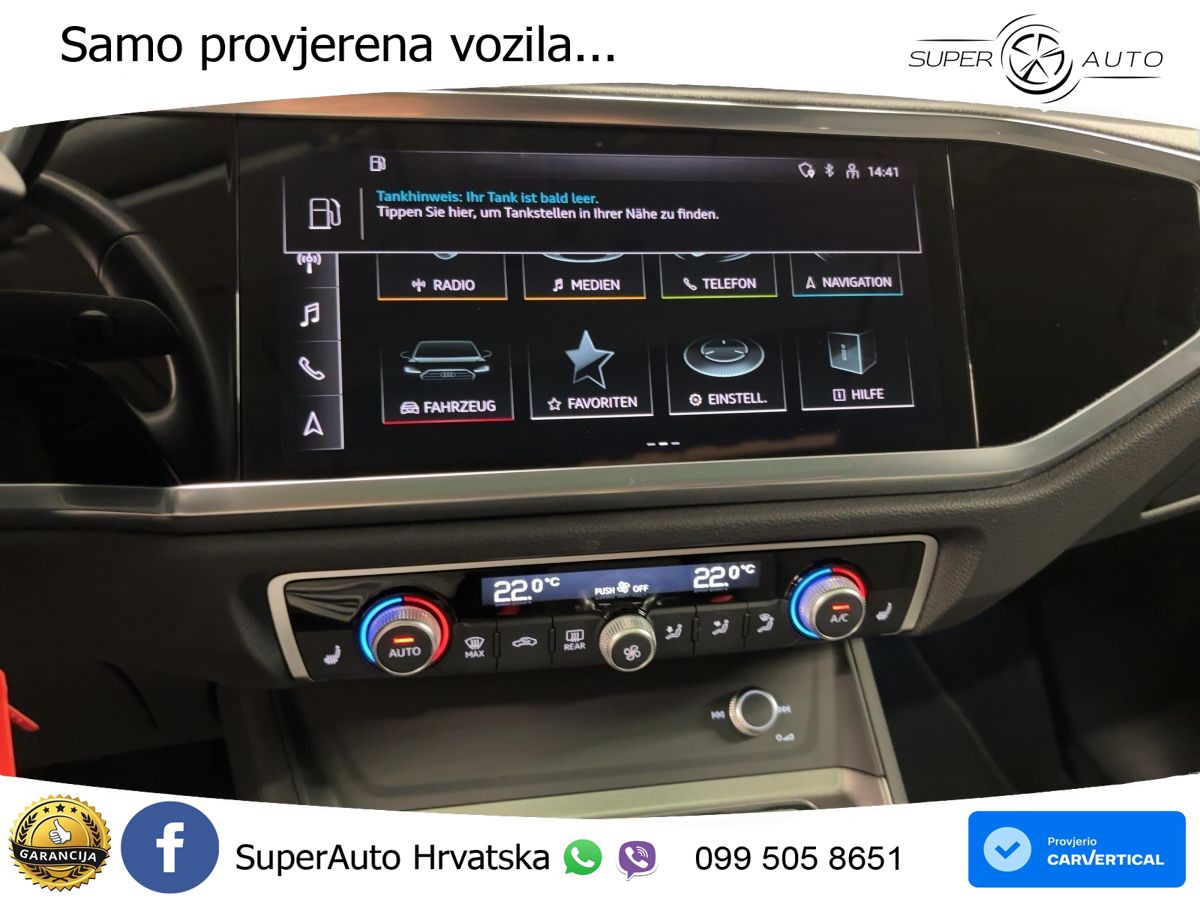 Audi Q3 40 TDI (200 KS) quattro S tronic advanced LED+GR SJED+ACC