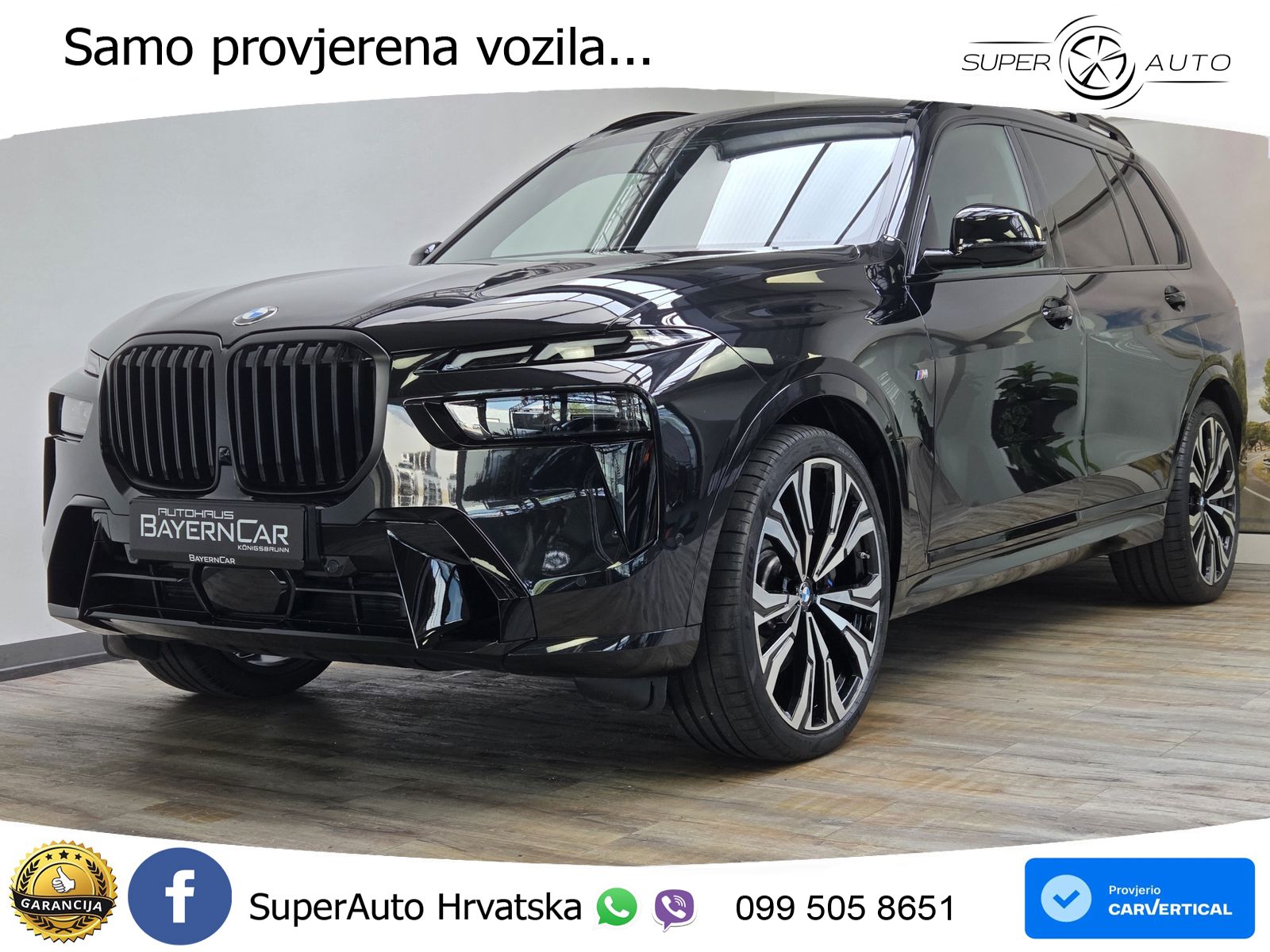 BMW X7 40d (352 KS) xDrive Steptronic M Sport LED+GR SJED+ACC