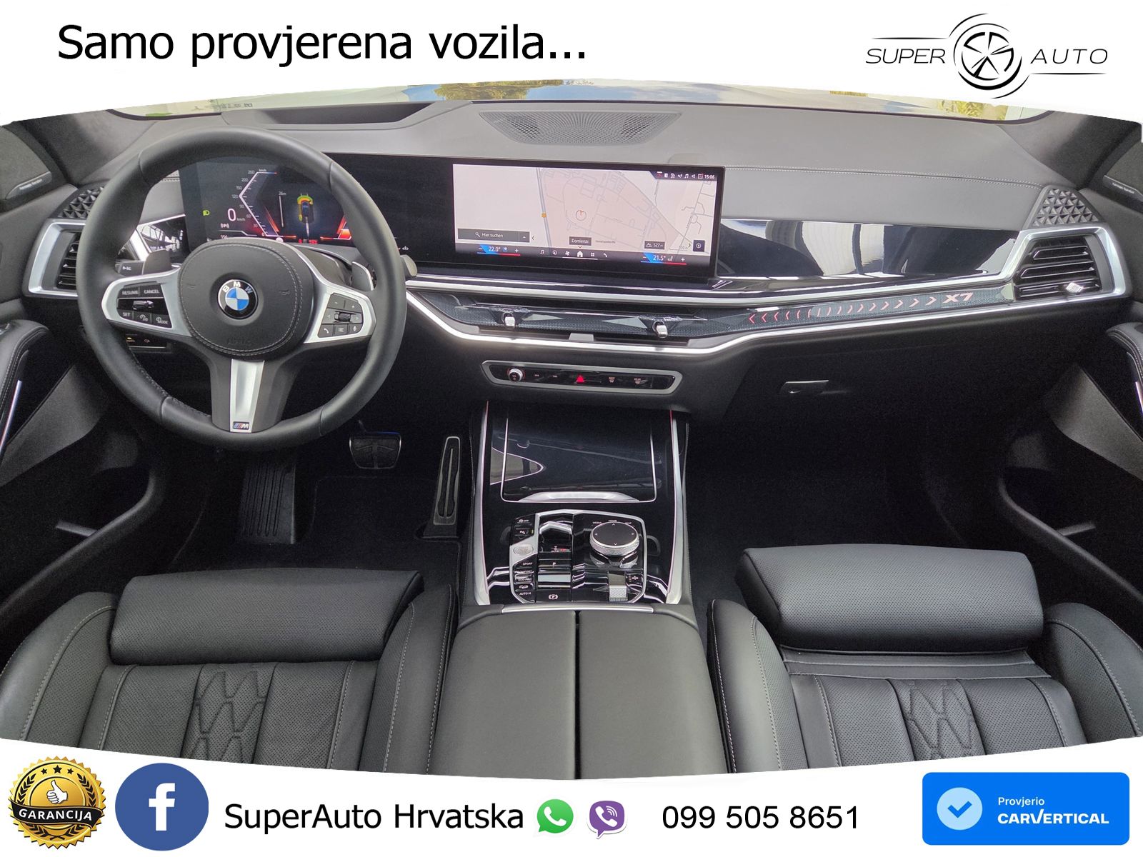 BMW X7 40d (352 KS) xDrive Steptronic M Sport LED+GR SJED+ACC