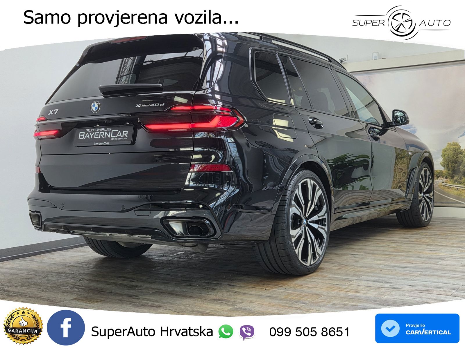 BMW X7 40d (352 KS) xDrive Steptronic M Sport LED+GR SJED+ACC